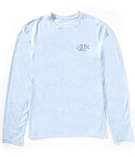 Huk Drift Long Sleeve Graphic Crew Neck T-Shirt Product Image