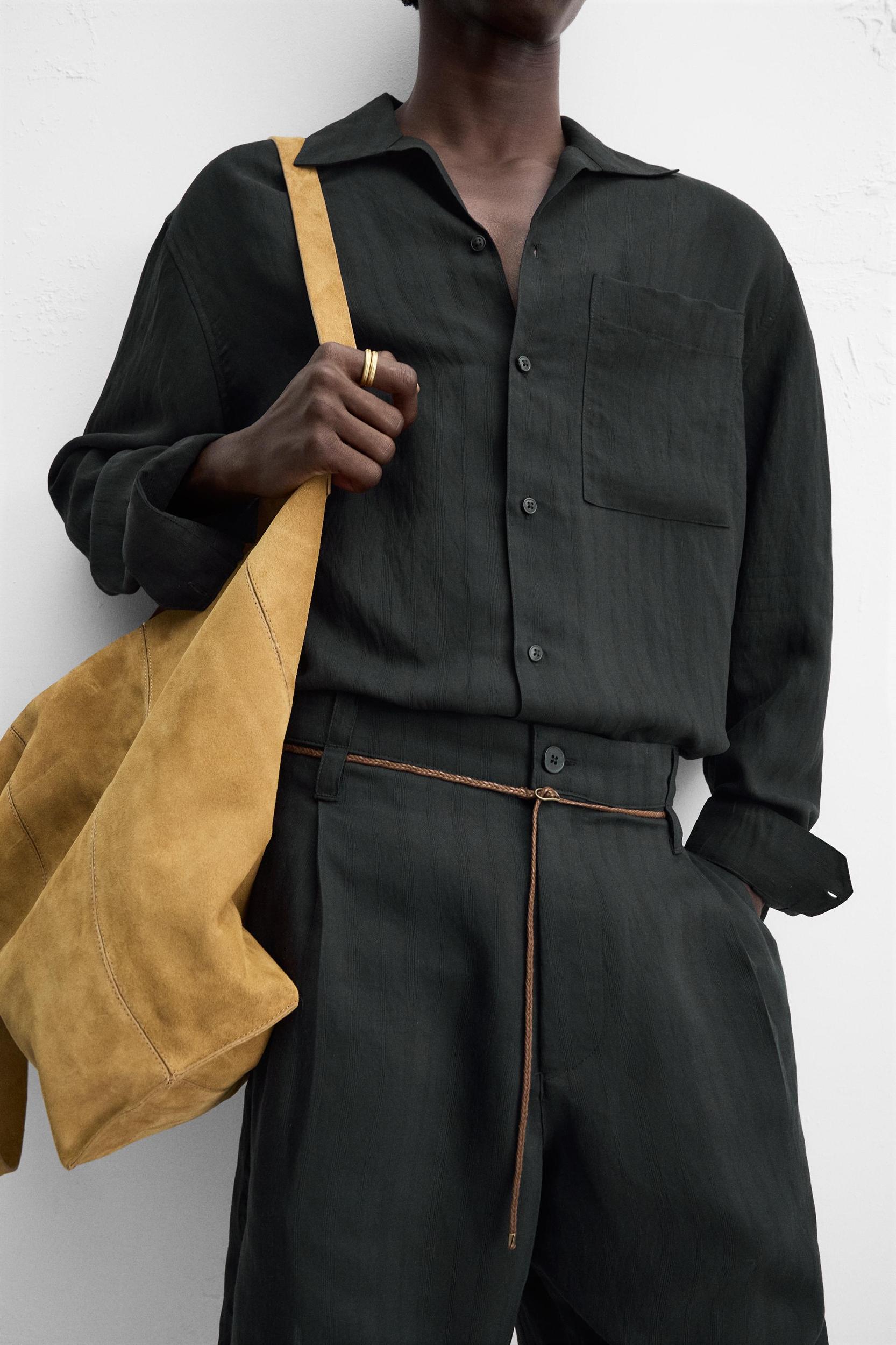 STRIPED JACQUARD SHORTS Product Image