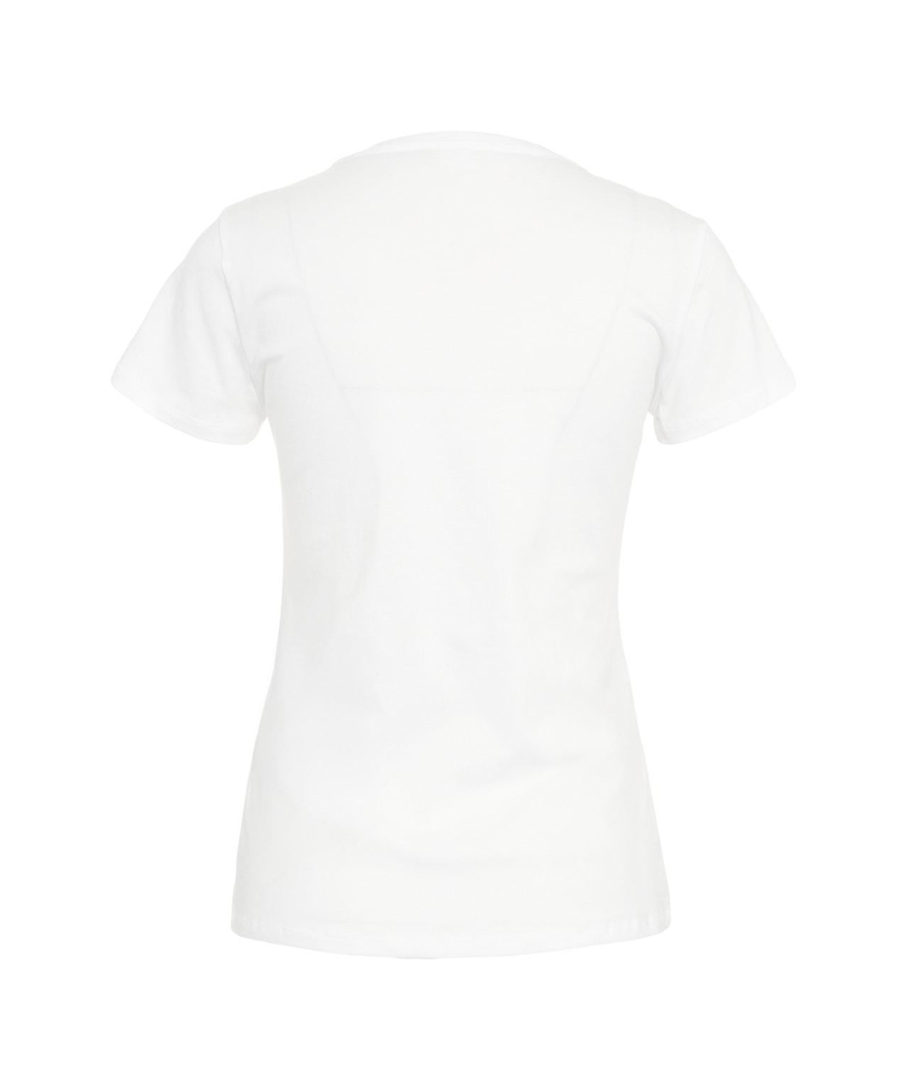 T-shirt with print and rhinestones Product Image