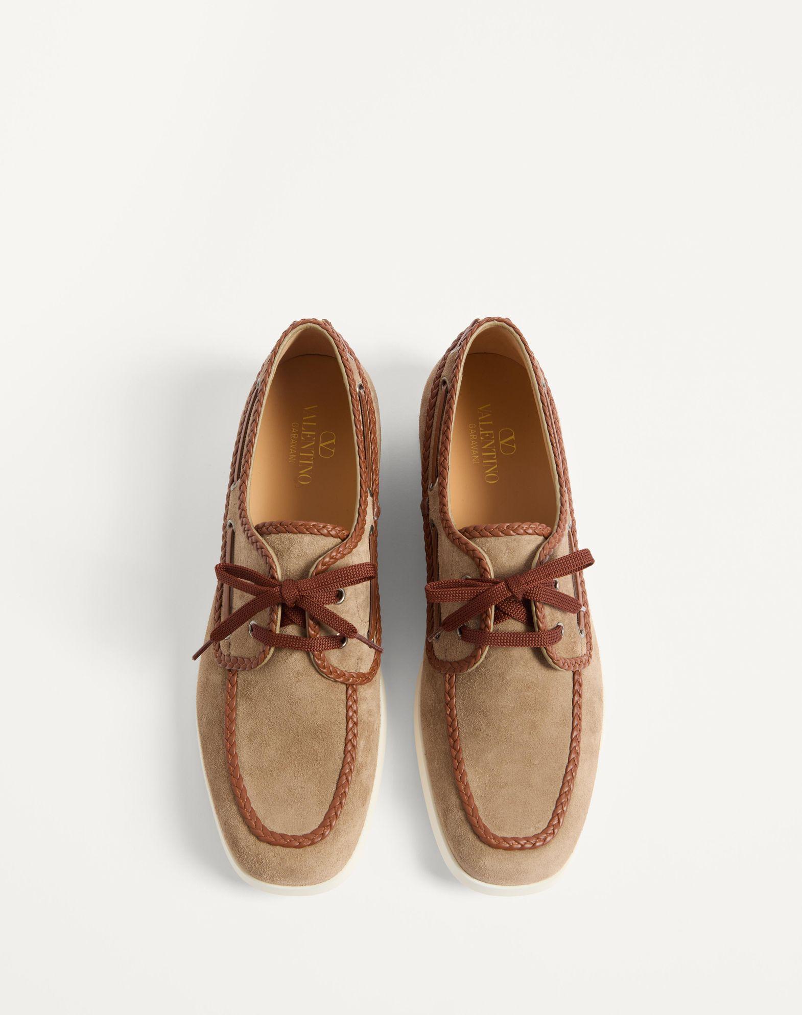 Palm Avenue Crust And Nappa Leather Boat Shoe Product Image