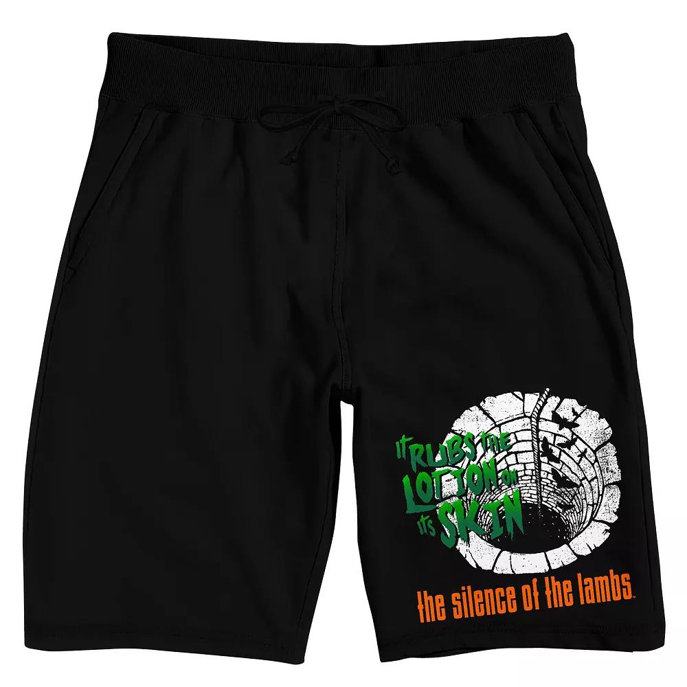 Men's Silence Of The Lambs Pajama Shorts, Size: XL, Black Product Image