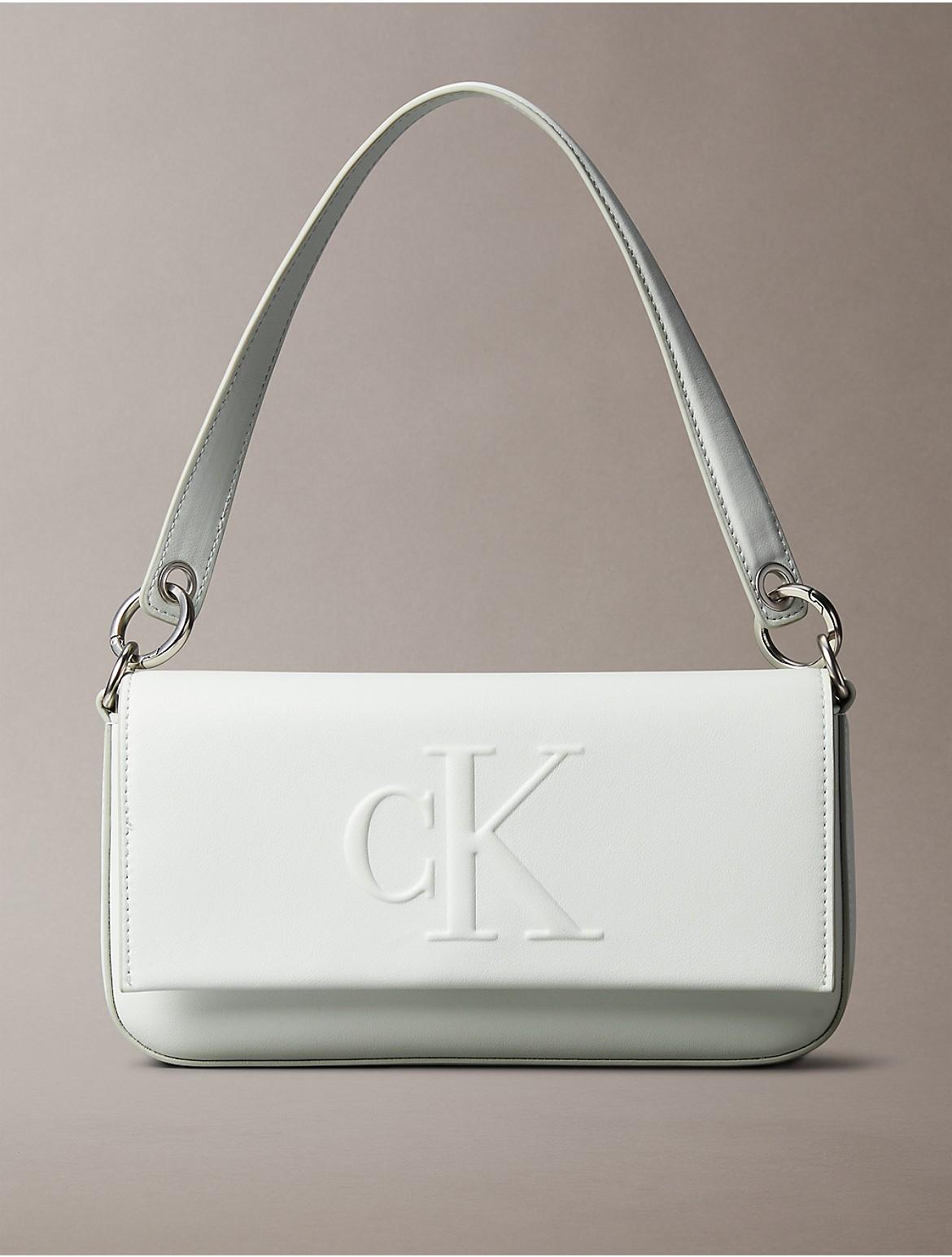 Calvin Klein Women's Sculpted Impression Shoulder Bag - Green Product Image