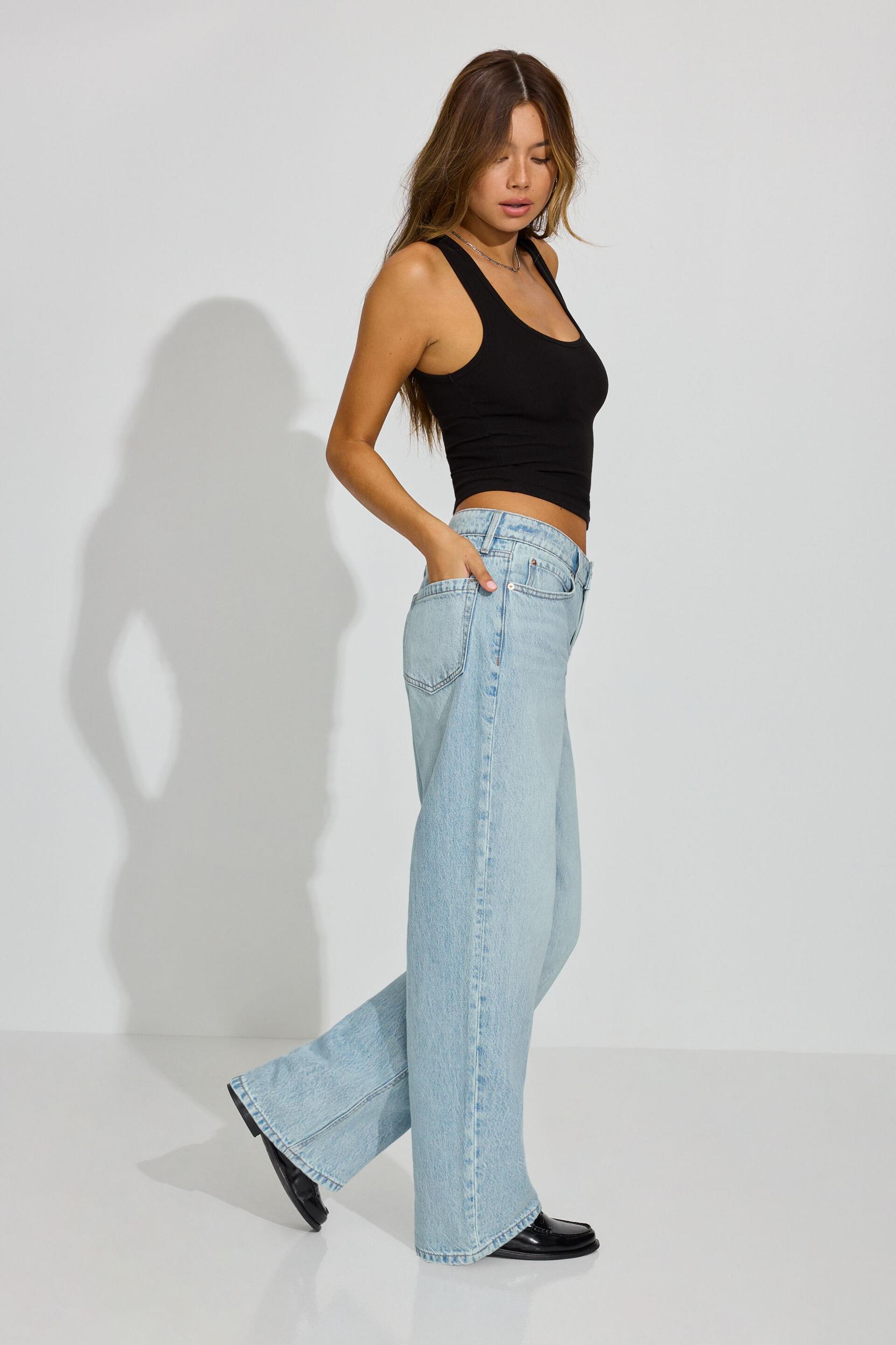 Mid-Rise Bootcut Jeans Product Image
