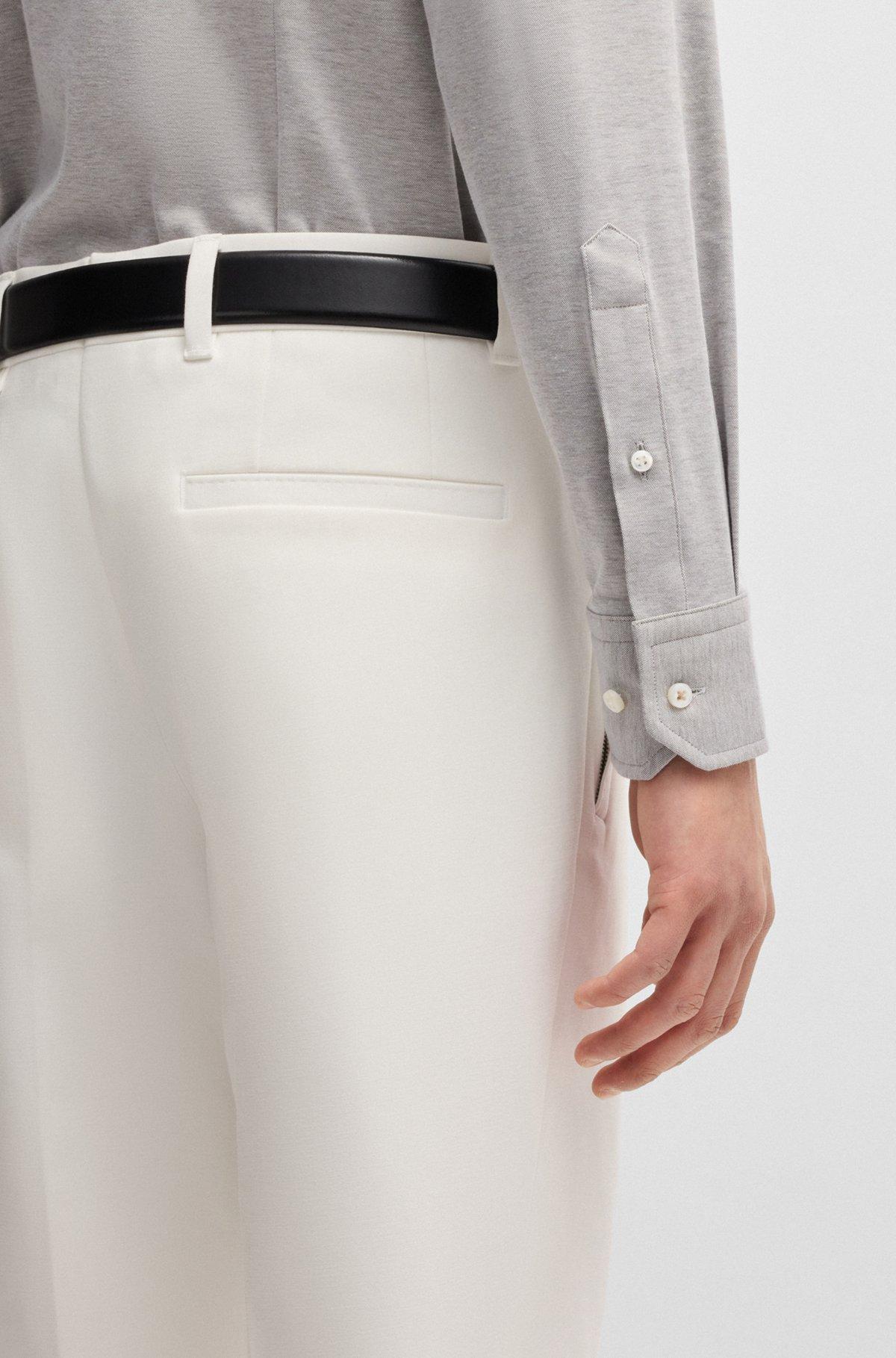 Slim-fit shirt in a stretch-cotton Product Image