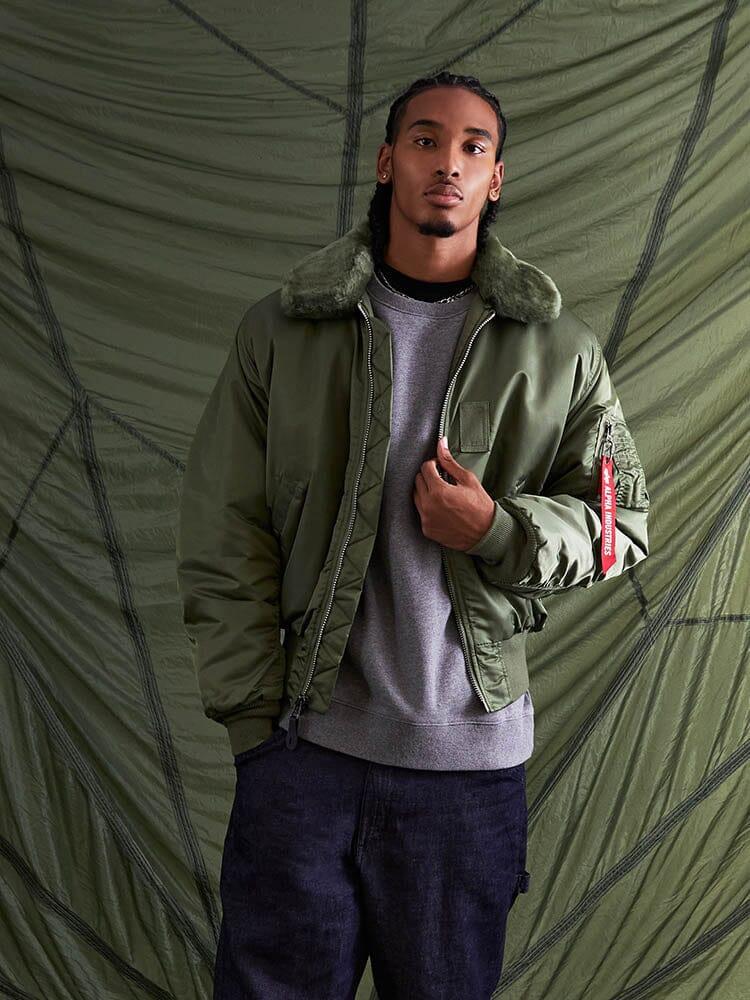 B-15 BOMBER JACKET (HERITAGE) Male Product Image