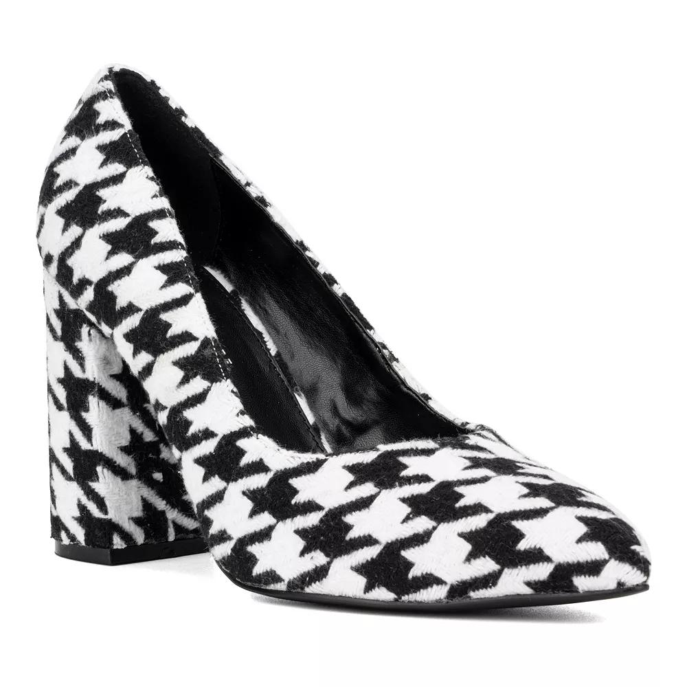 Fashion to Figure Penelope Women's Pumps, Size: 14 Wide, Beige Product Image