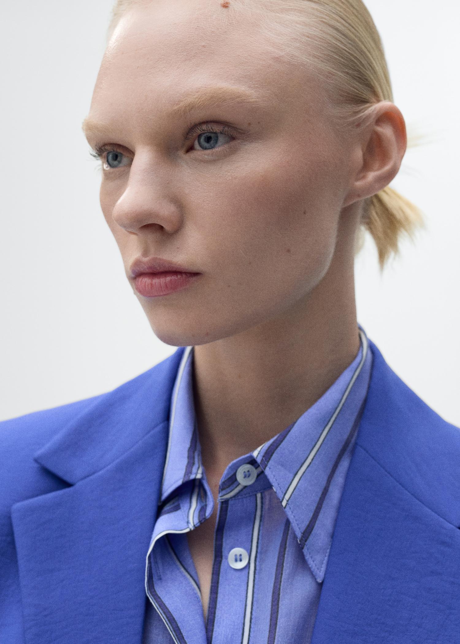 Structured suit jacket - Women | MANGO USA Product Image