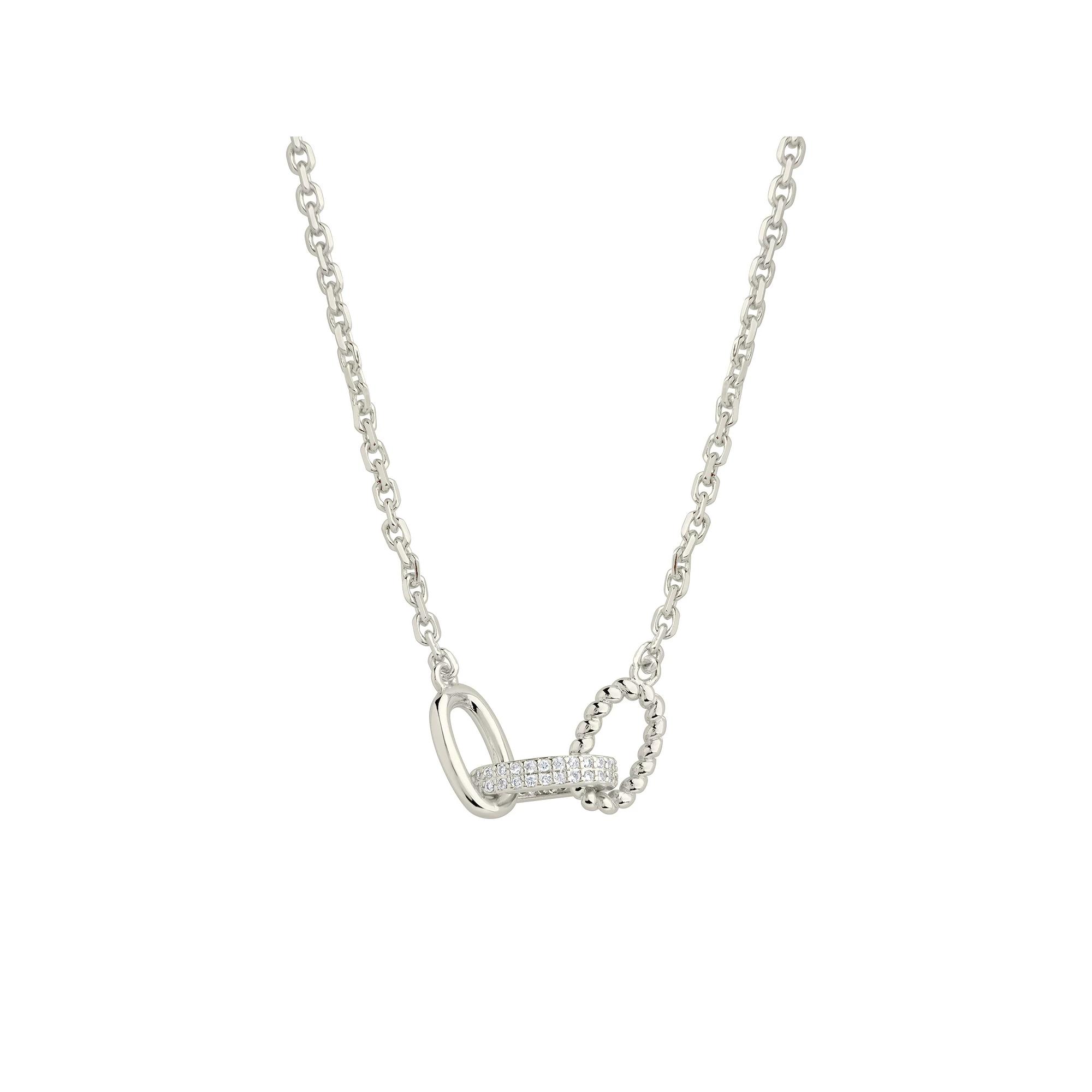 MC Collective Brass Journi Necklace, Women's, Size: 16", Silver Product Image