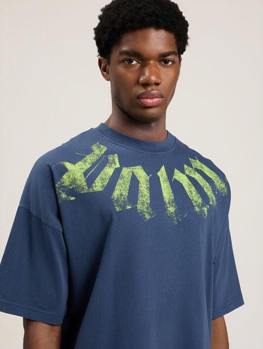 Big Neck Logo Loose T-Shirt Product Image