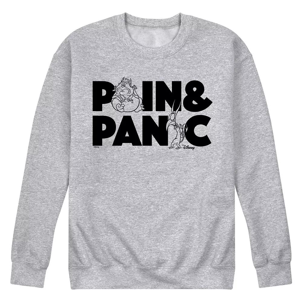 Disney's Villains Men's Pain And Panic Fleece Graphic Tee,  Product Image