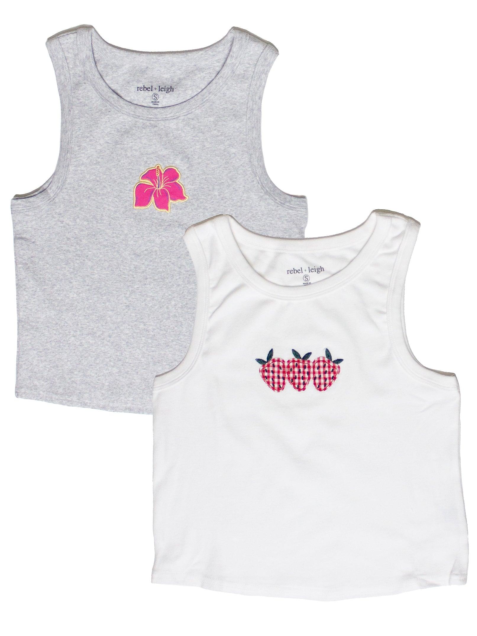 Patch Crop Tank Top Product Image
