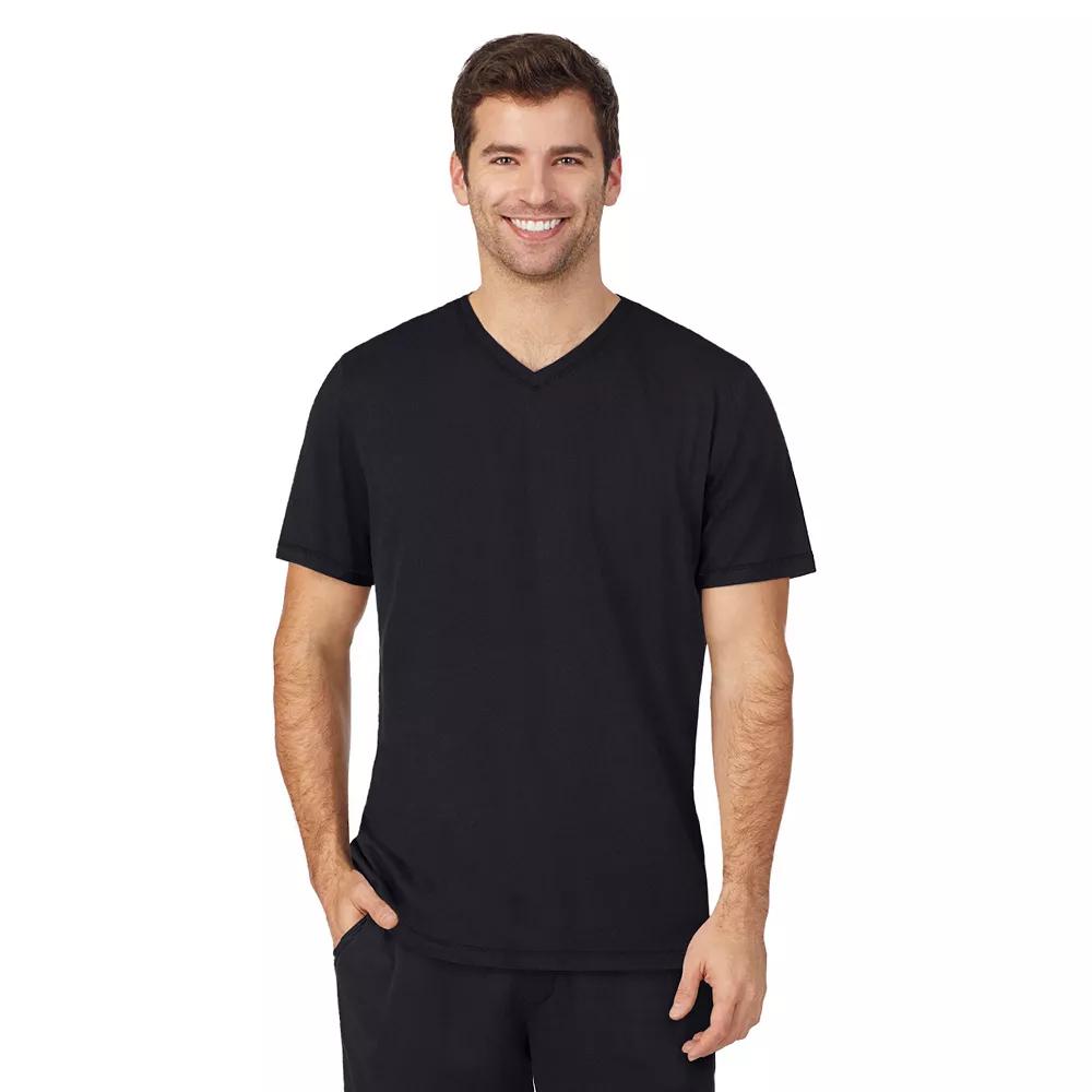 Men's Cuddl Duds® Far-Infrared Enhance V-Neck Pajama Tee,  Product Image