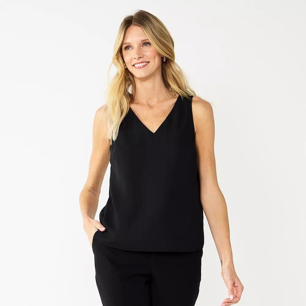Women's Nine West V-Neck Tank Top,  Product Image