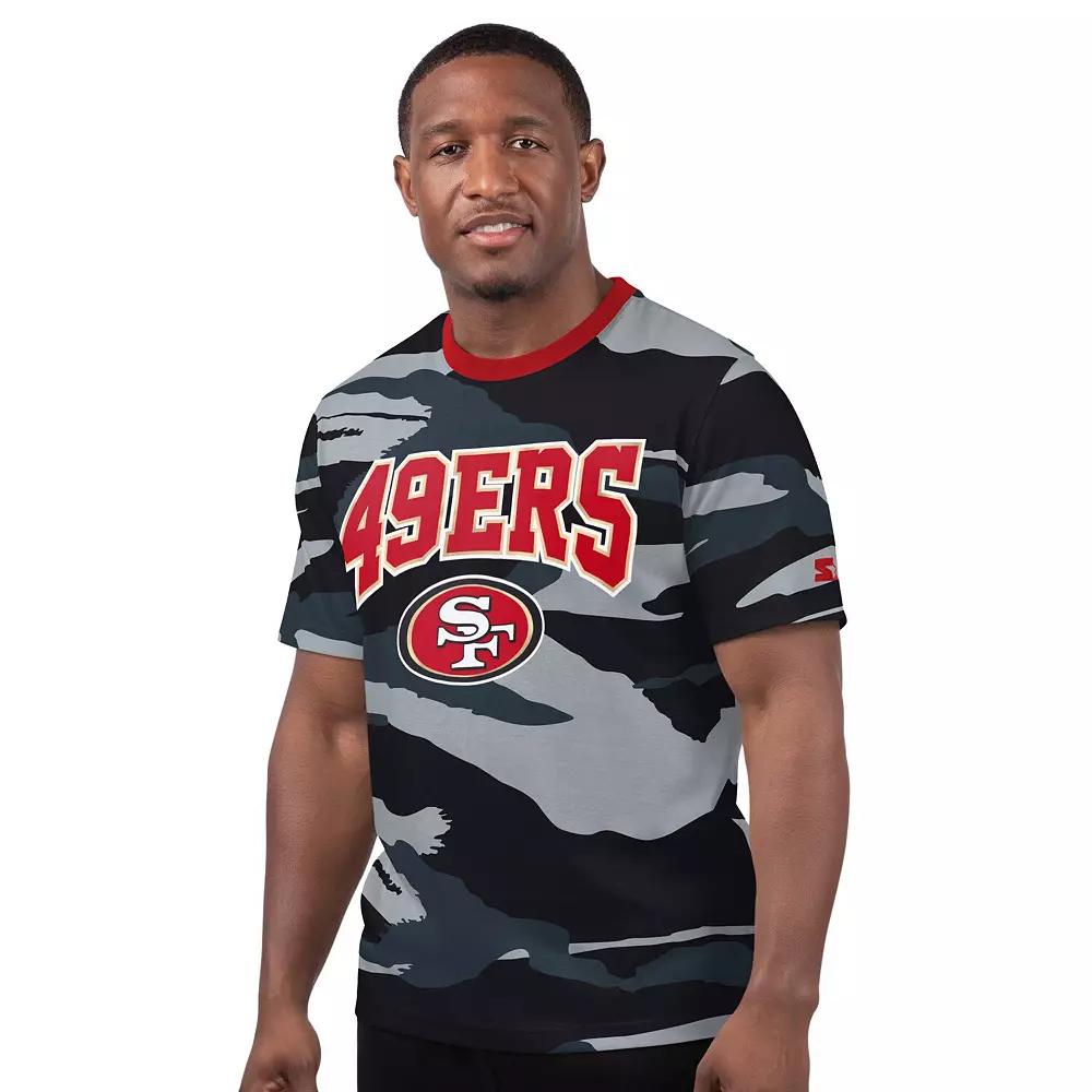 Men's Starter Gray San Francisco 49ers Thursday Night Gridiron T-Shirt,  Product Image