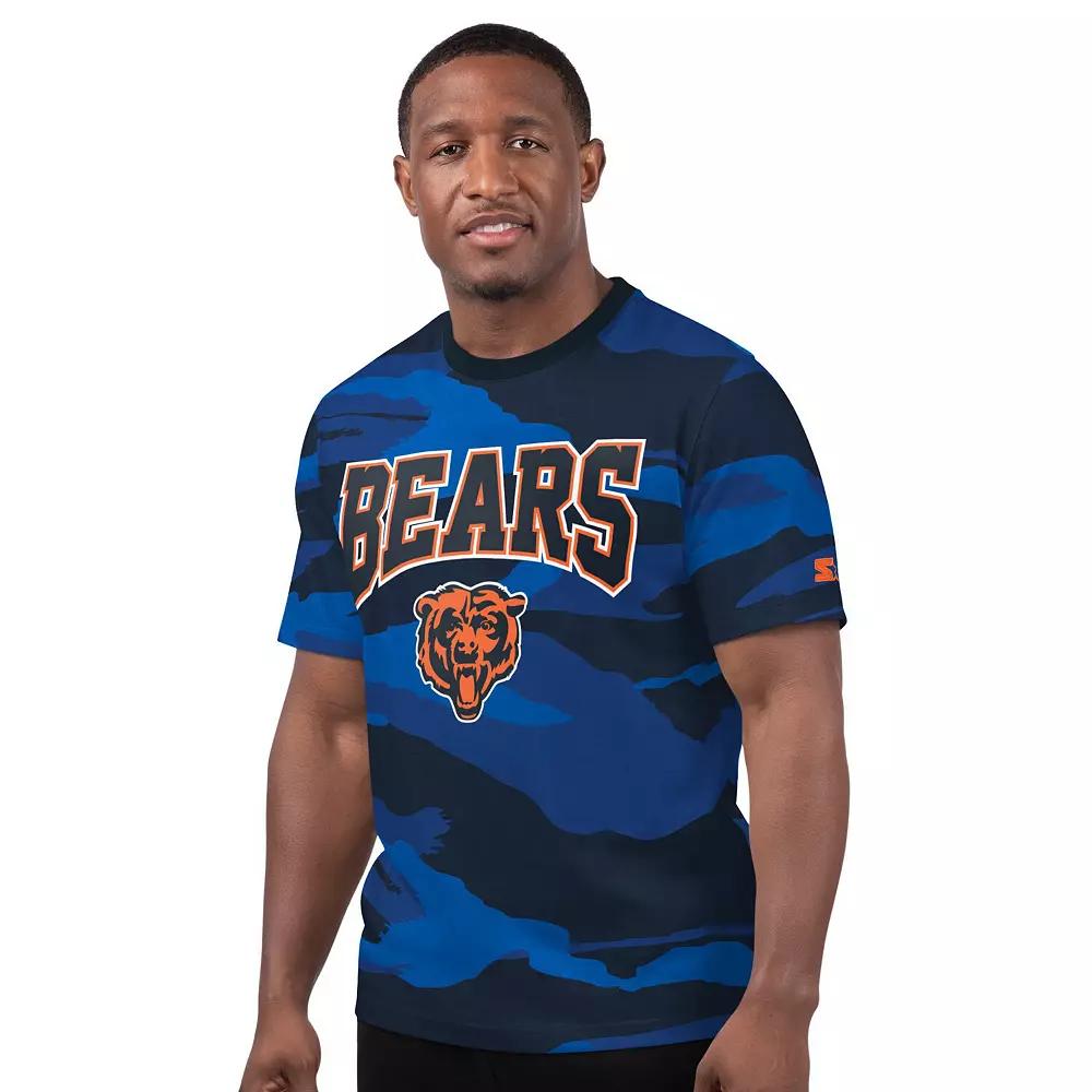 Men's Starter Gray Chicago Bears Thursday Night Gridiron T-Shirt,  Product Image