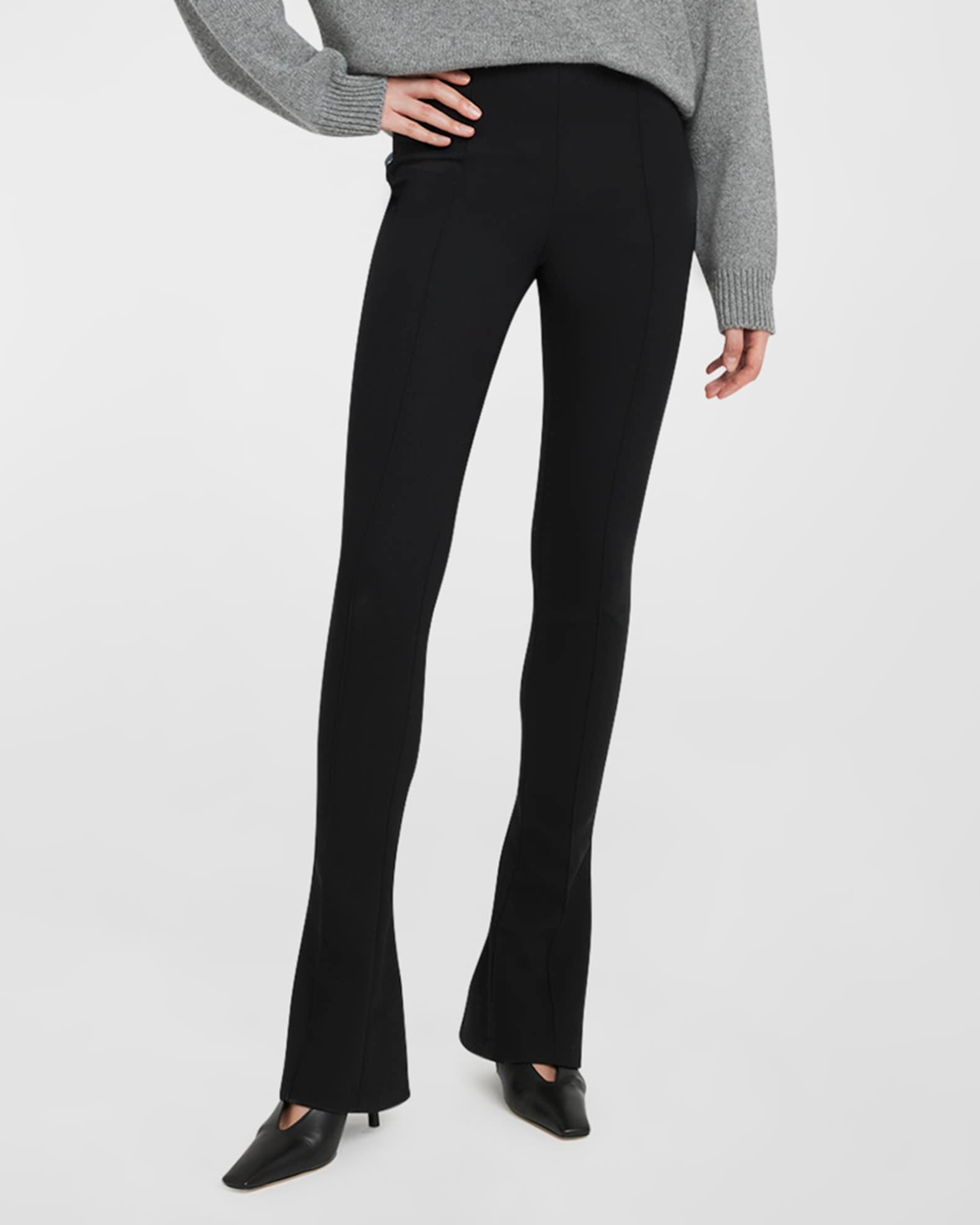 Ambrogio Pintuck Slit-Hem Pants Product Image