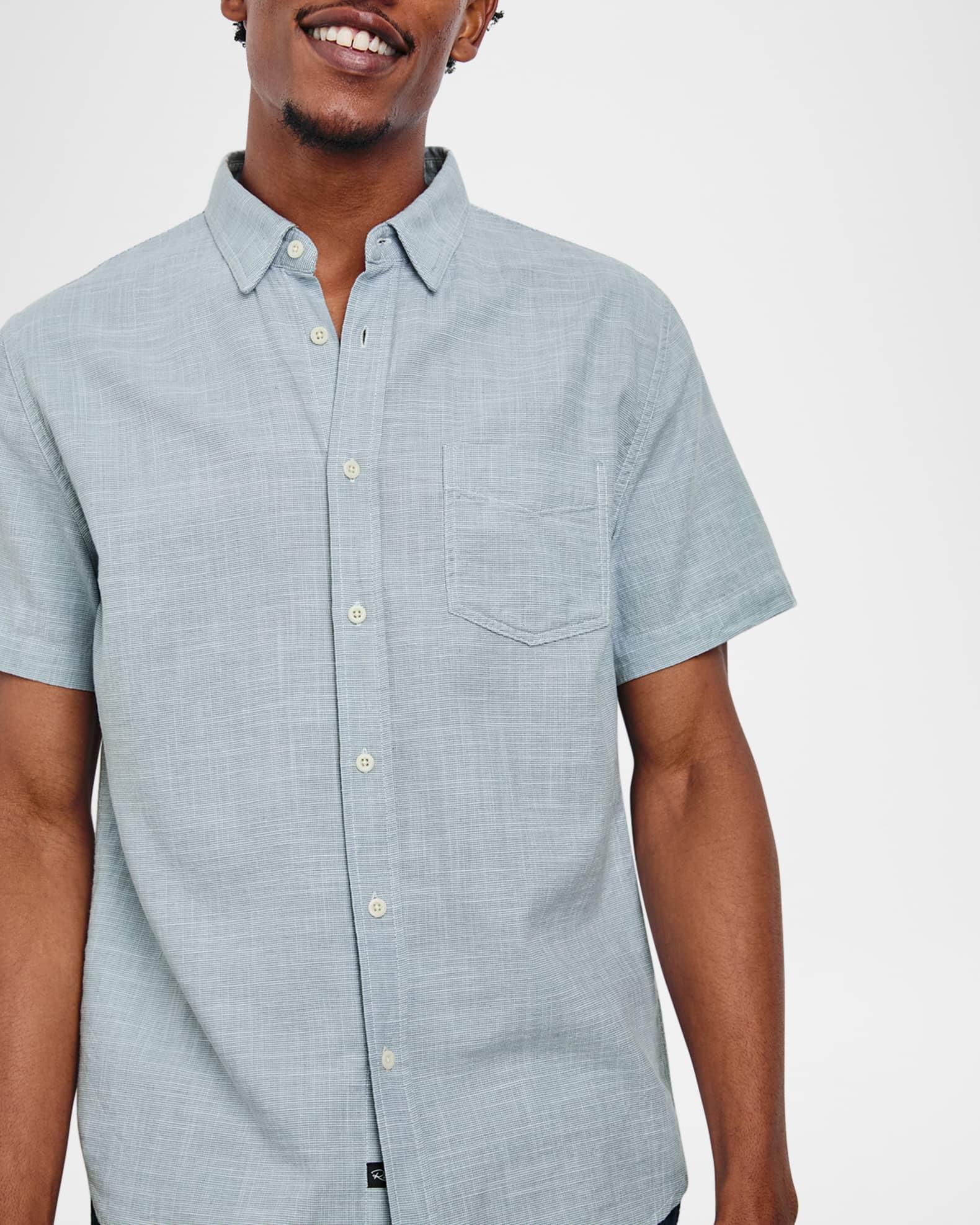 Men's Fairfax Cotton Pocket Short-Sleeve Shirt Product Image