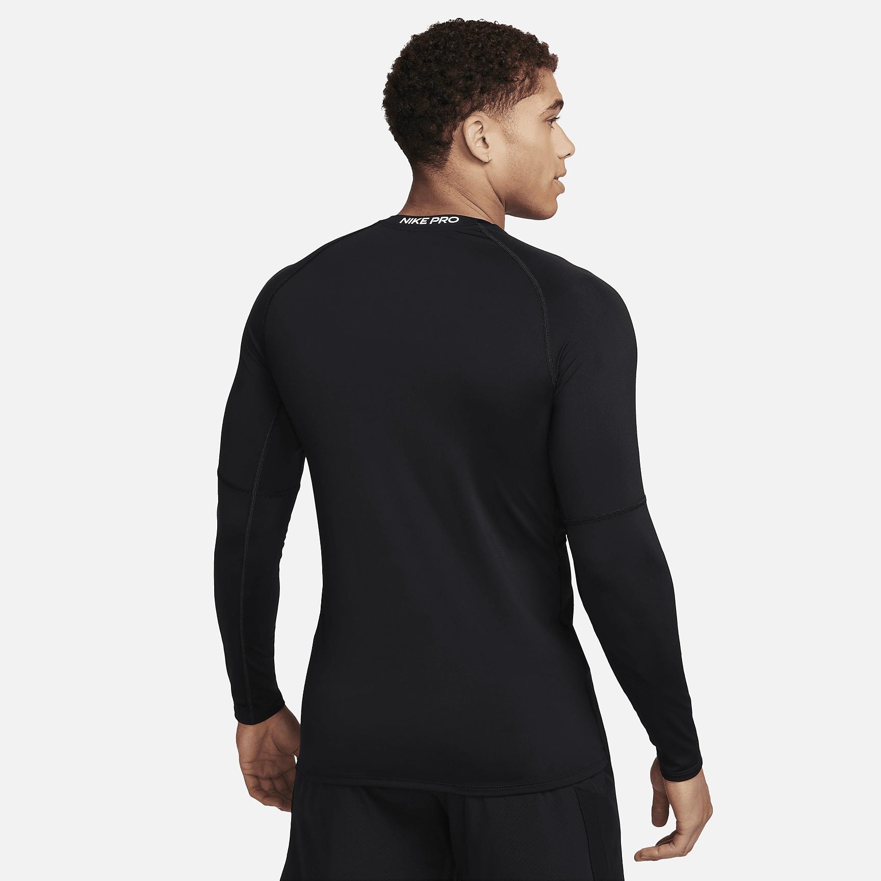 Mens Nike Pro Dri-FIT Slim Long-Sleeve Fitness Top | FB7926-010 Product Image