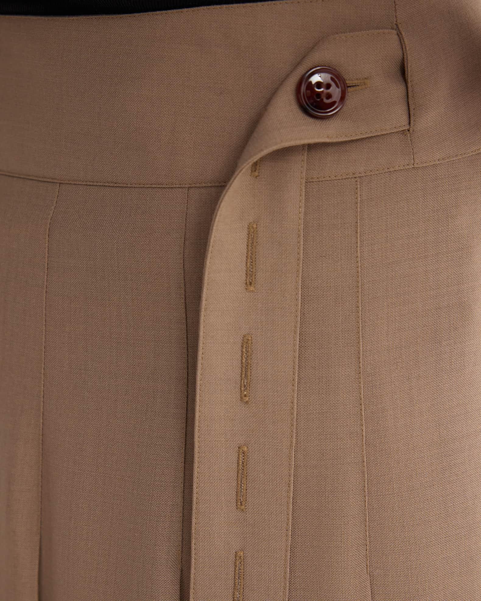 Pleated Wrap Skirt Product Image