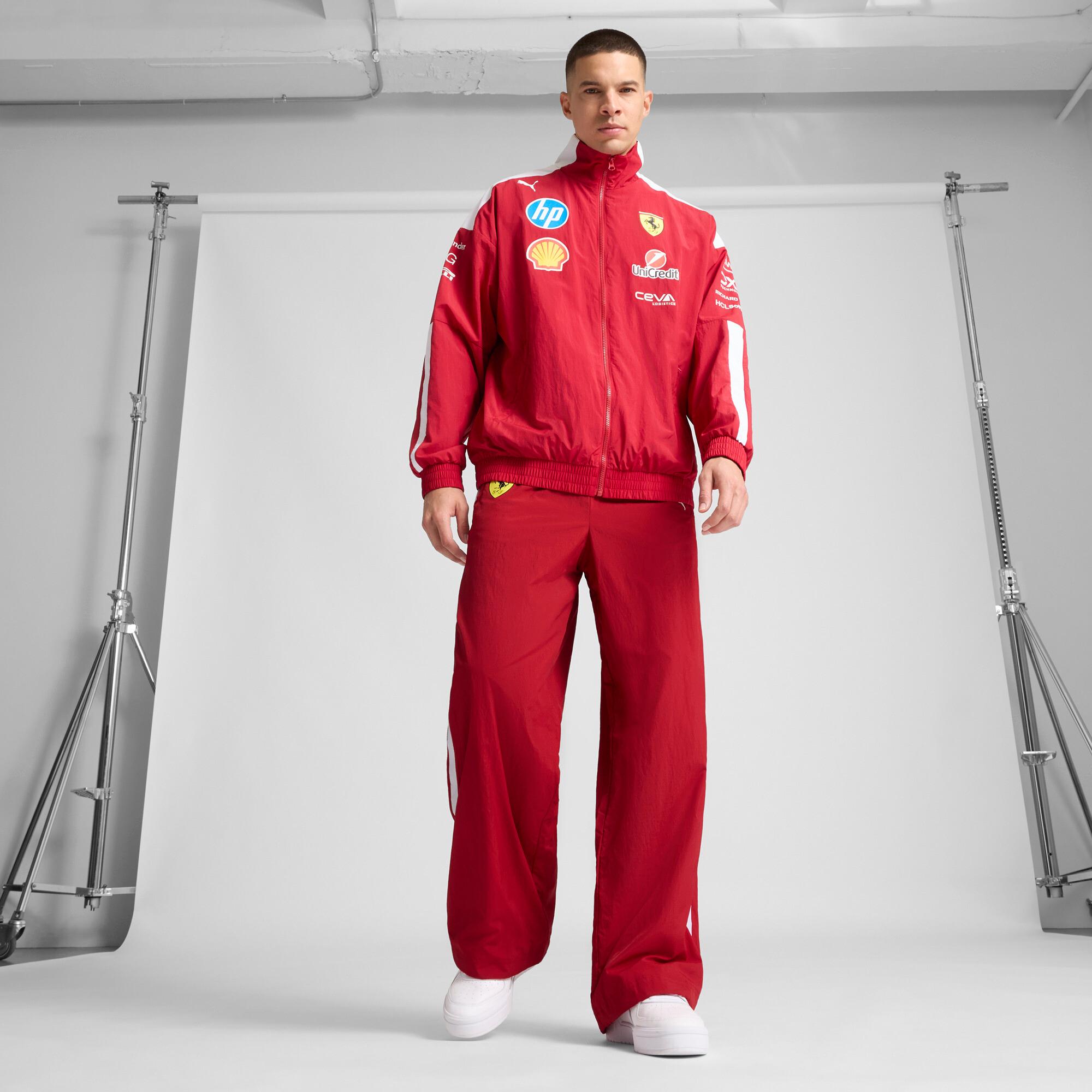 PUMA Scuderia Ferrari 2025 Drivers T7 Men's Oversized Pants Shoes Product Image