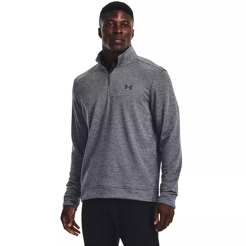 Big & Tall Under Armour Storm Quarter Zip Fleece, Men's, Size: 3XL Tall, Pitch Gray Product Image