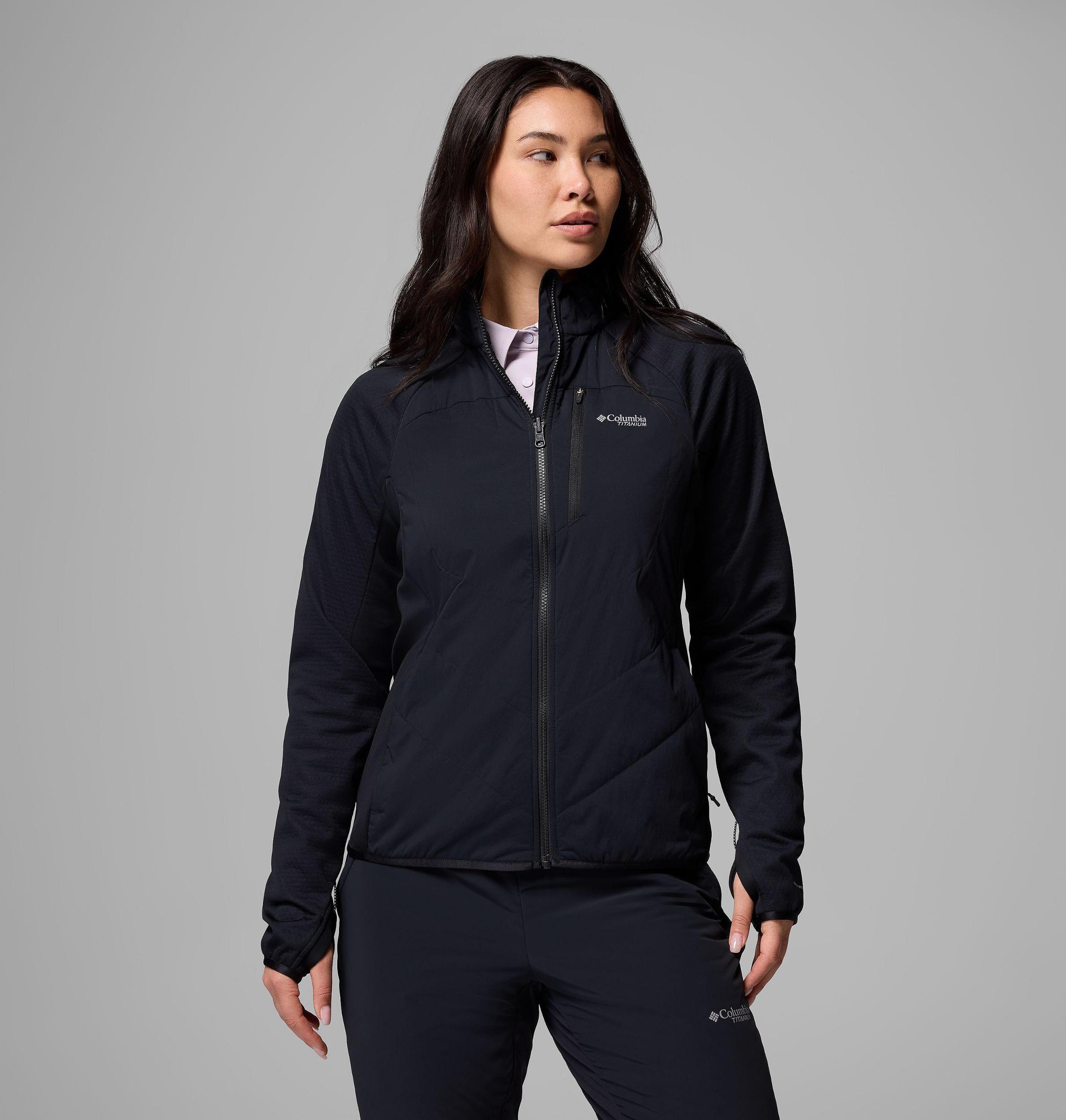 Columbia Womens Arctic Crest Hybrid Full Zip Jacket- Product Image
