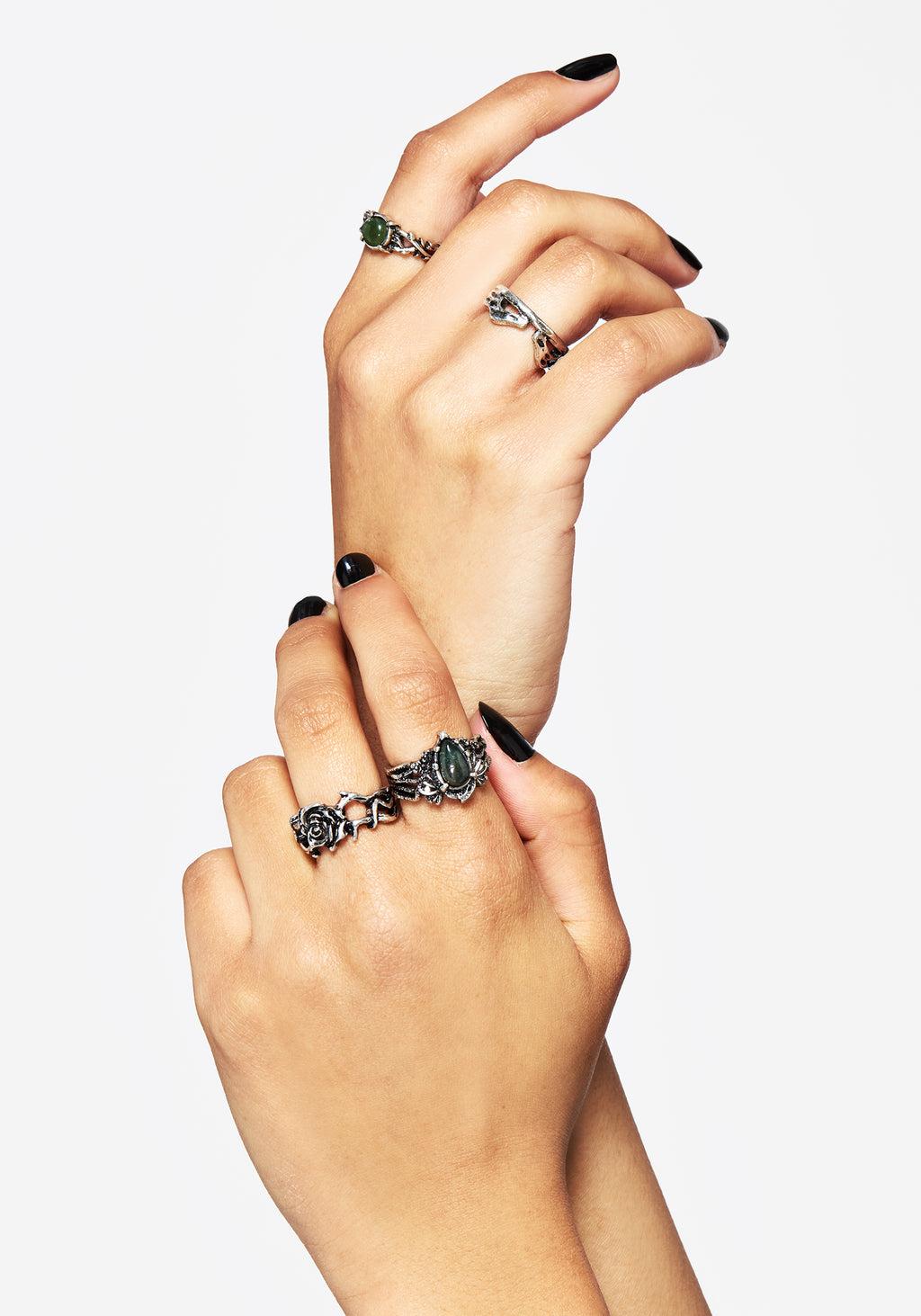 Petra Dragon Ring Set Product Image