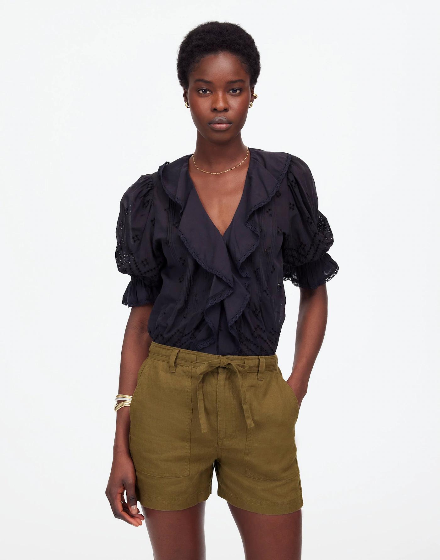 Pull-On Drawstring Shorts Product Image