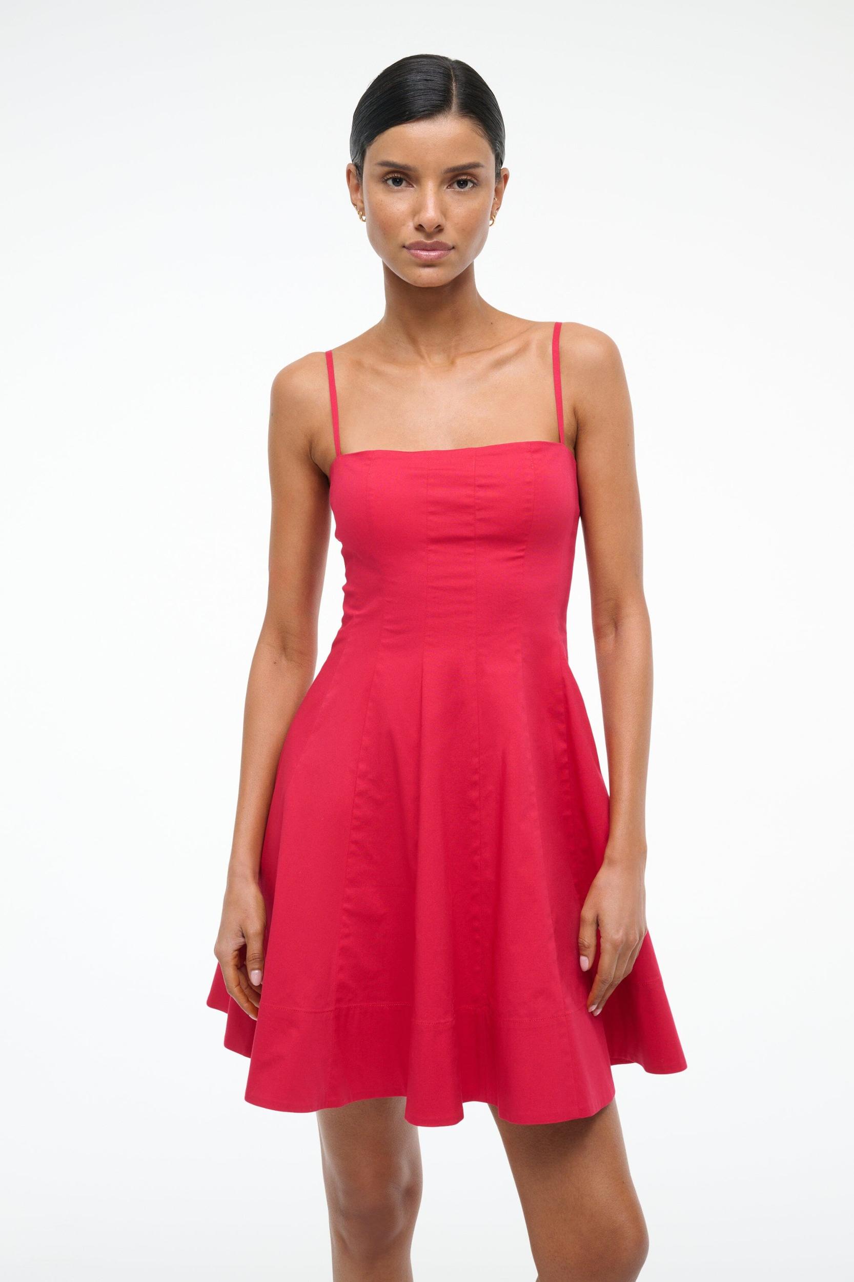 WYLIE MINI DRESS | CHERRY Product Image