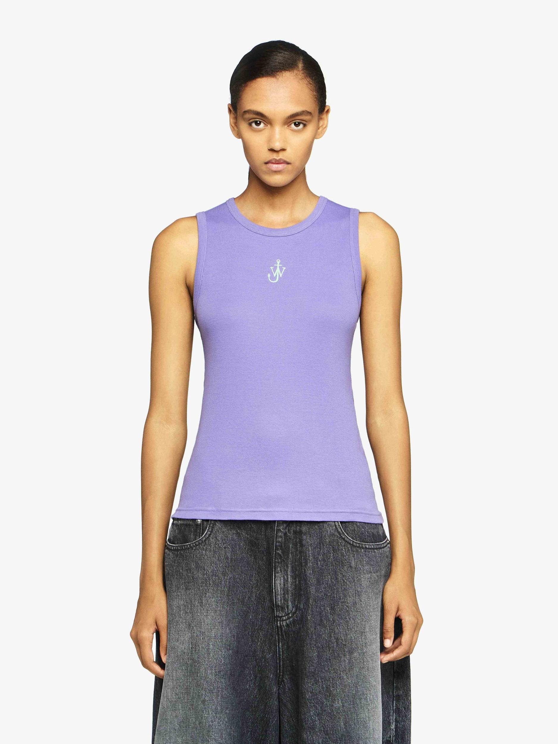 TANK TOP WITH ANCHOR EMBROIDERY Product Image