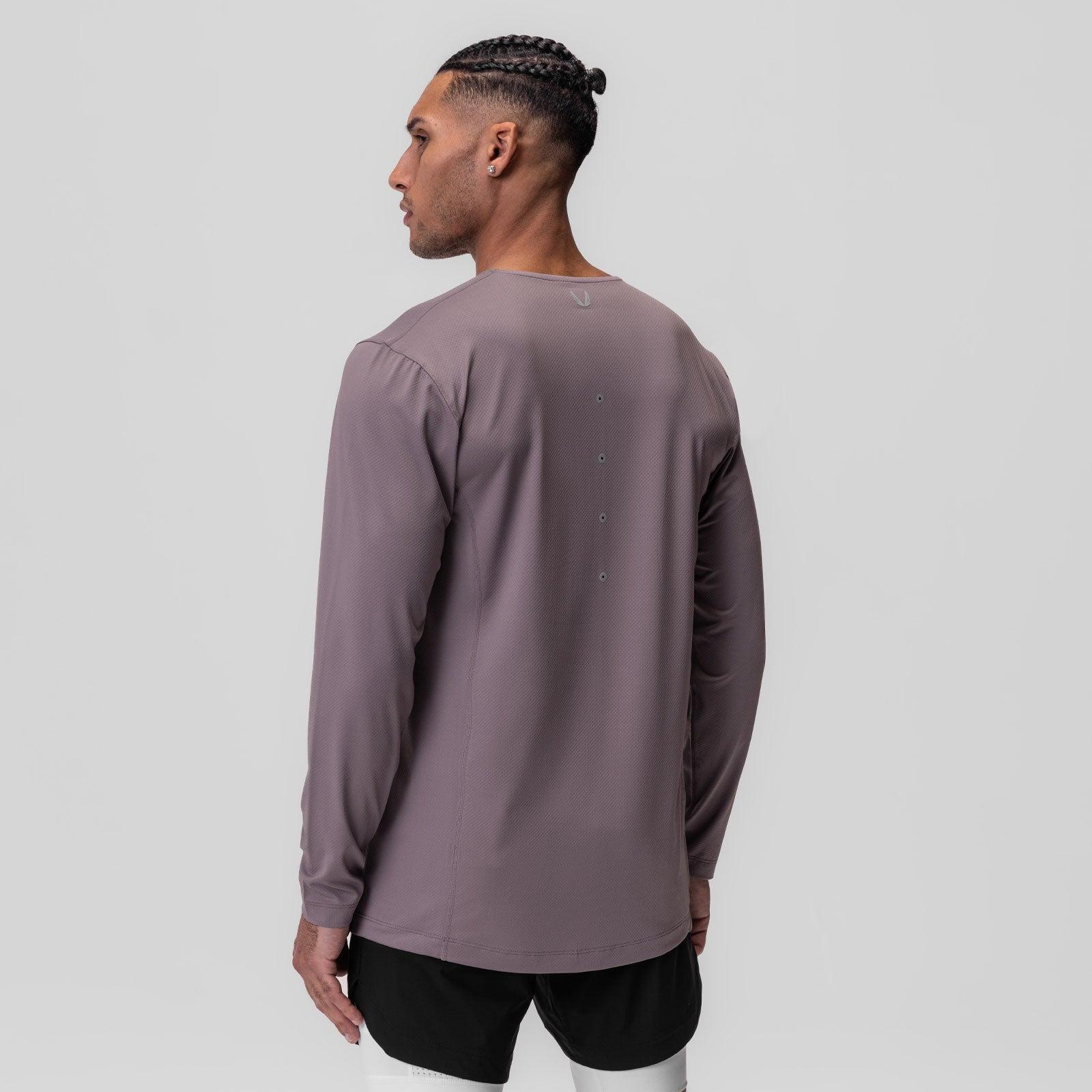 0907. AeroSilver® Training Long Sleeve - Moonscape "Space Bracket" Product Image