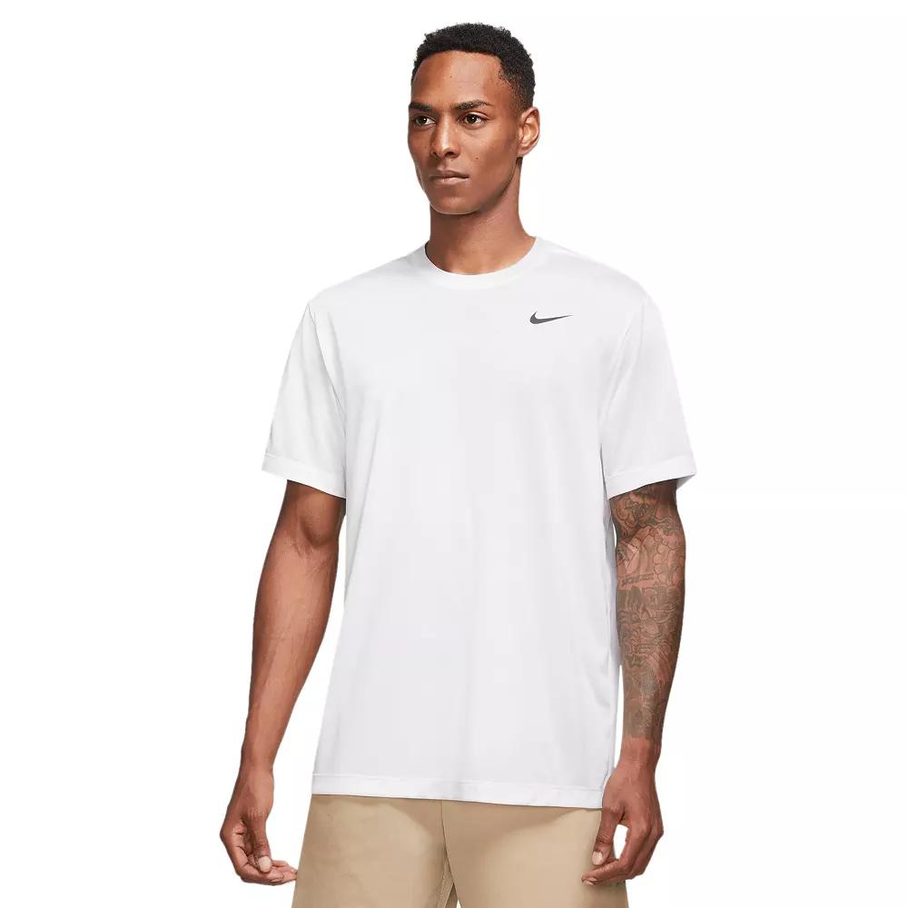 Men's Nike Dri-FIT Legend Fitness Tee, Size: XL, White Product Image
