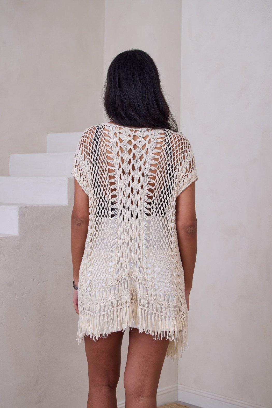 Moondial Crochet Kimono Product Image