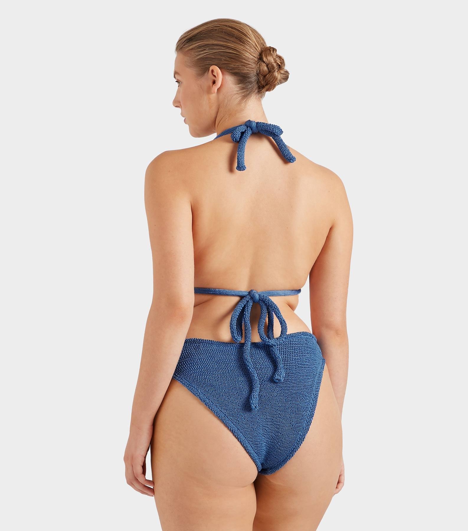 Coverage Tammy Bikini - Metallic Denim Product Image