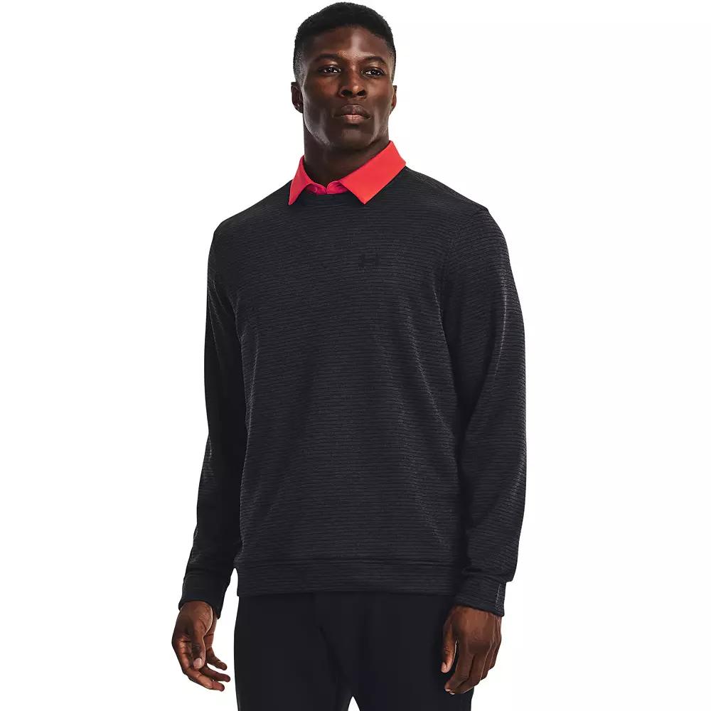 Men's Under Armour Storm Crew Sweater, Size: Medium, Black Product Image