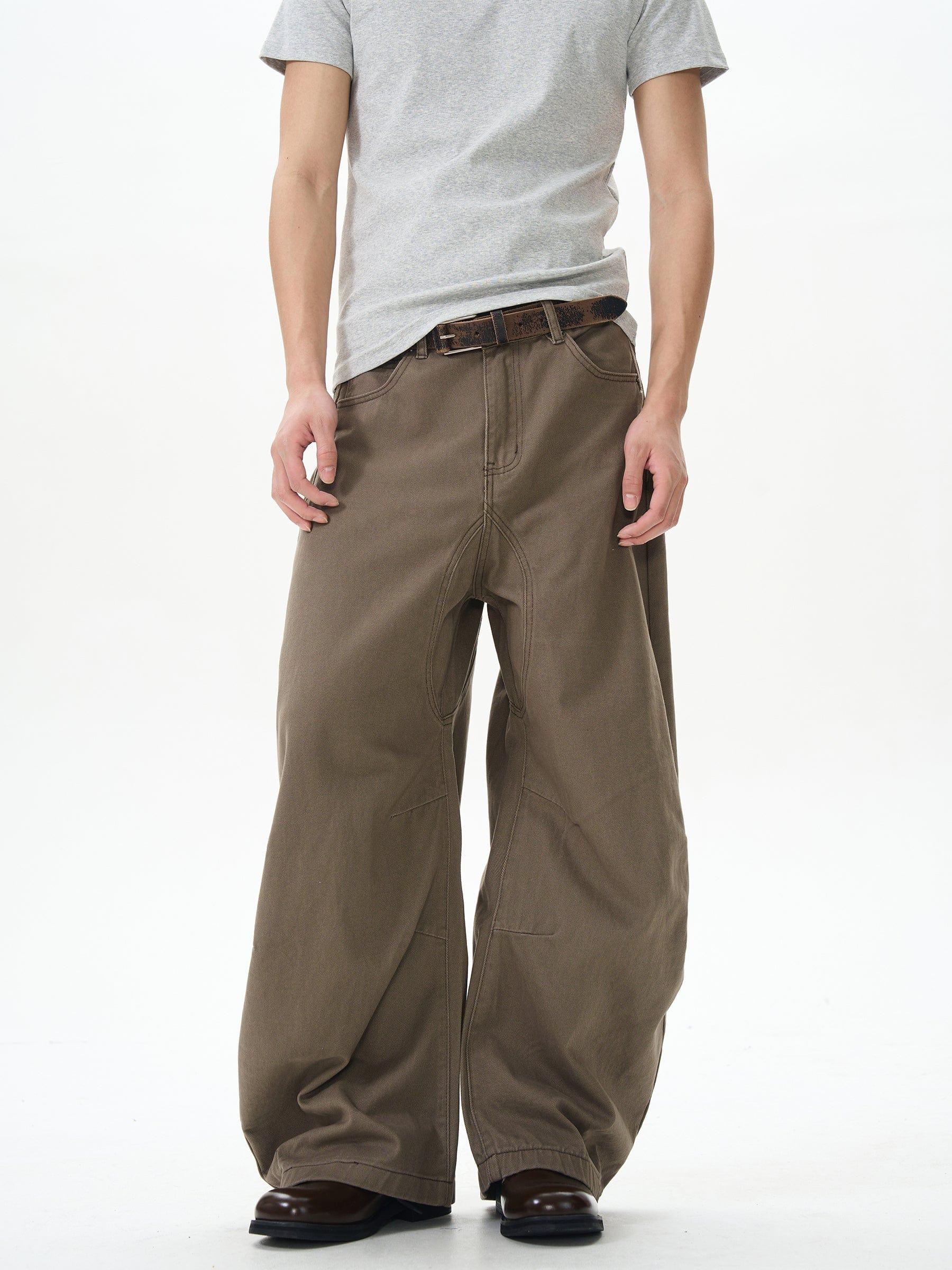 RT No. 12423 SCIMITAR BAGGY DENIM PANTS Product Image