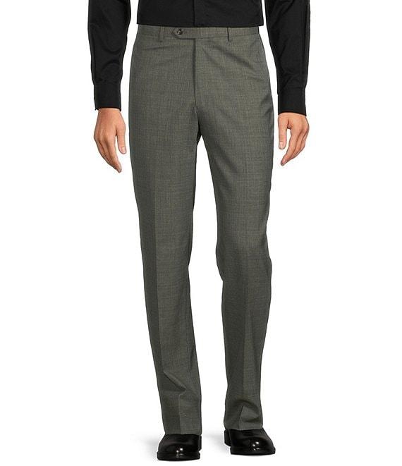 Hart Schaffner Marx Chicago Classic Fit Flat Front Dress Pants Product Image