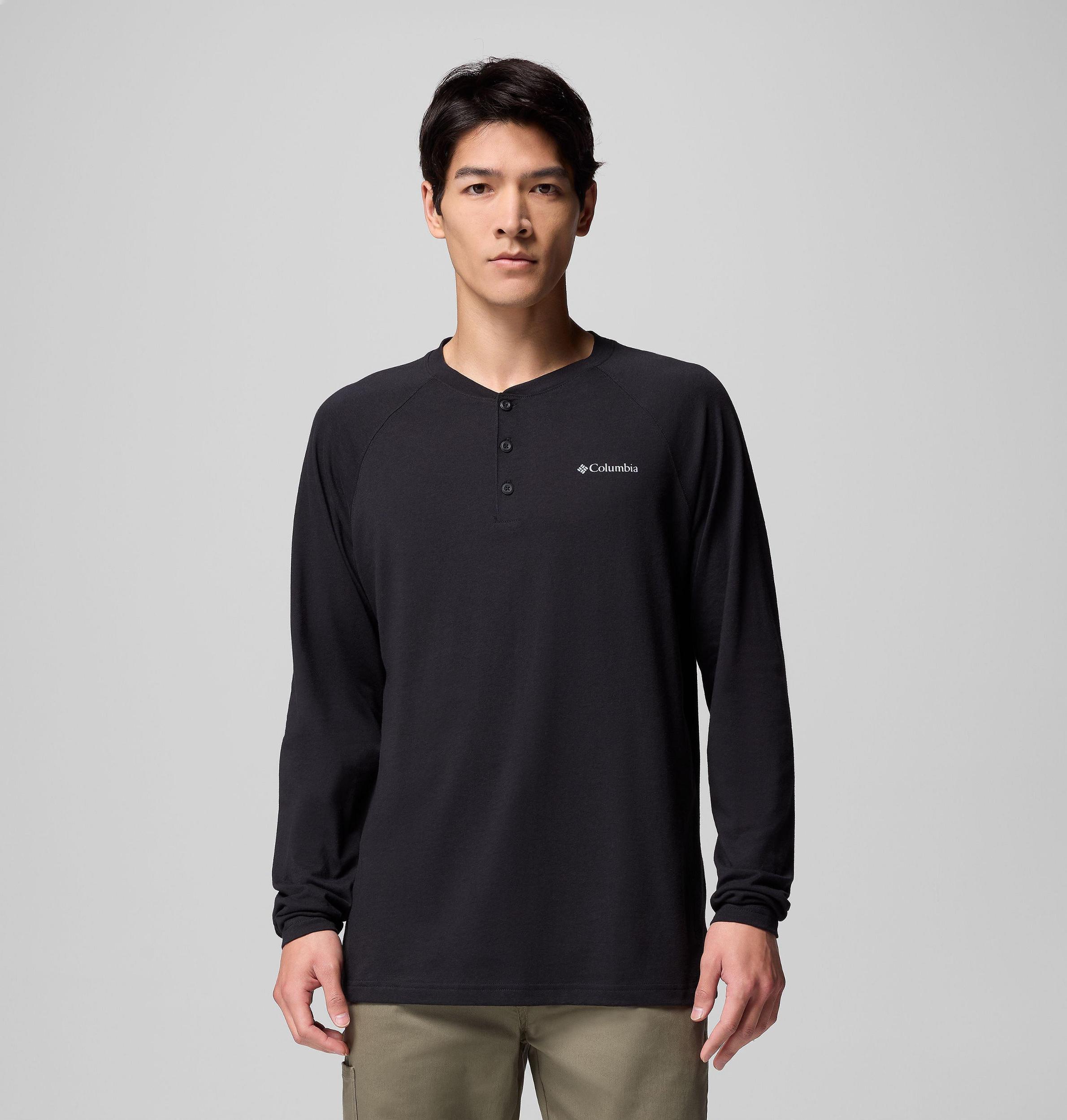 Columbia Mens Thistletown Hills Raglan Henley - Tall- Product Image