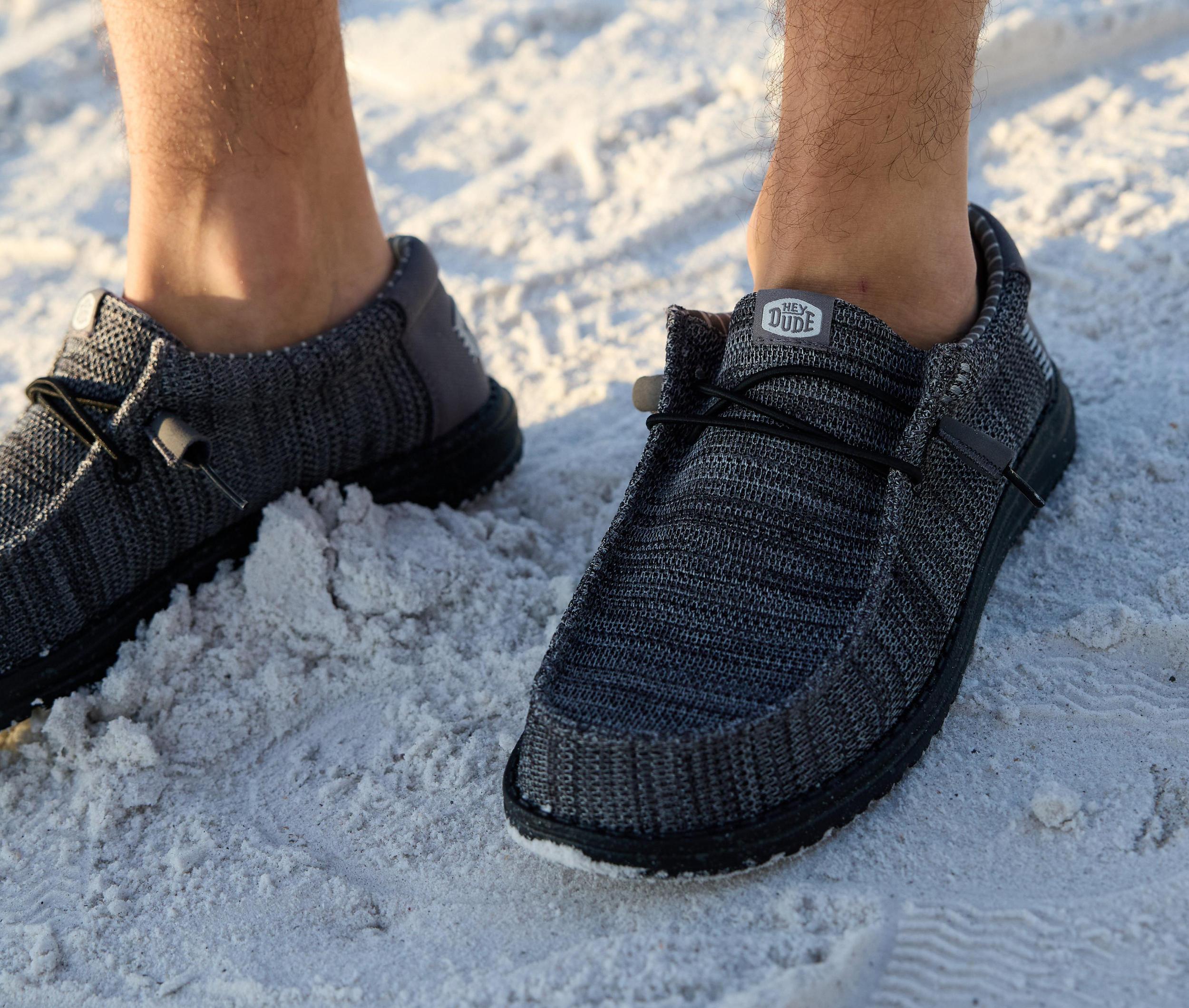 Men's HEYDUDE Wally Stretch Sox Casual Shoes Product Image