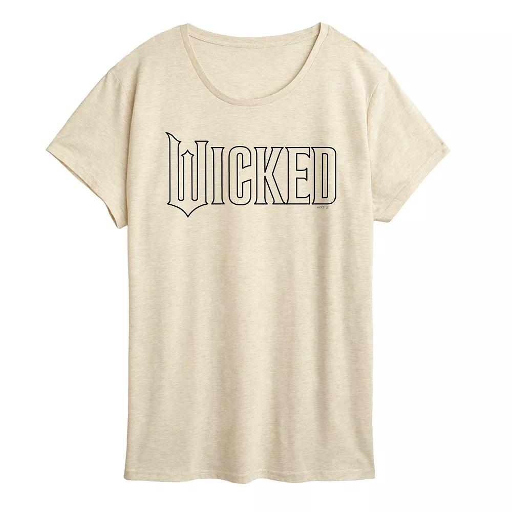 Women's Wicked Outline Logo Graphic Tee,  Product Image