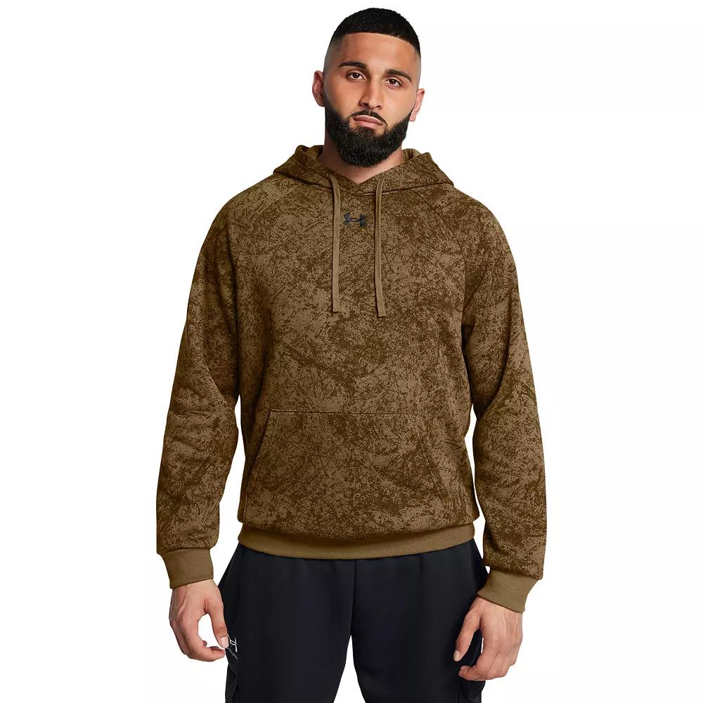 Men's Under Armour Rival Fleece Tech Camo Hoodie,  Product Image