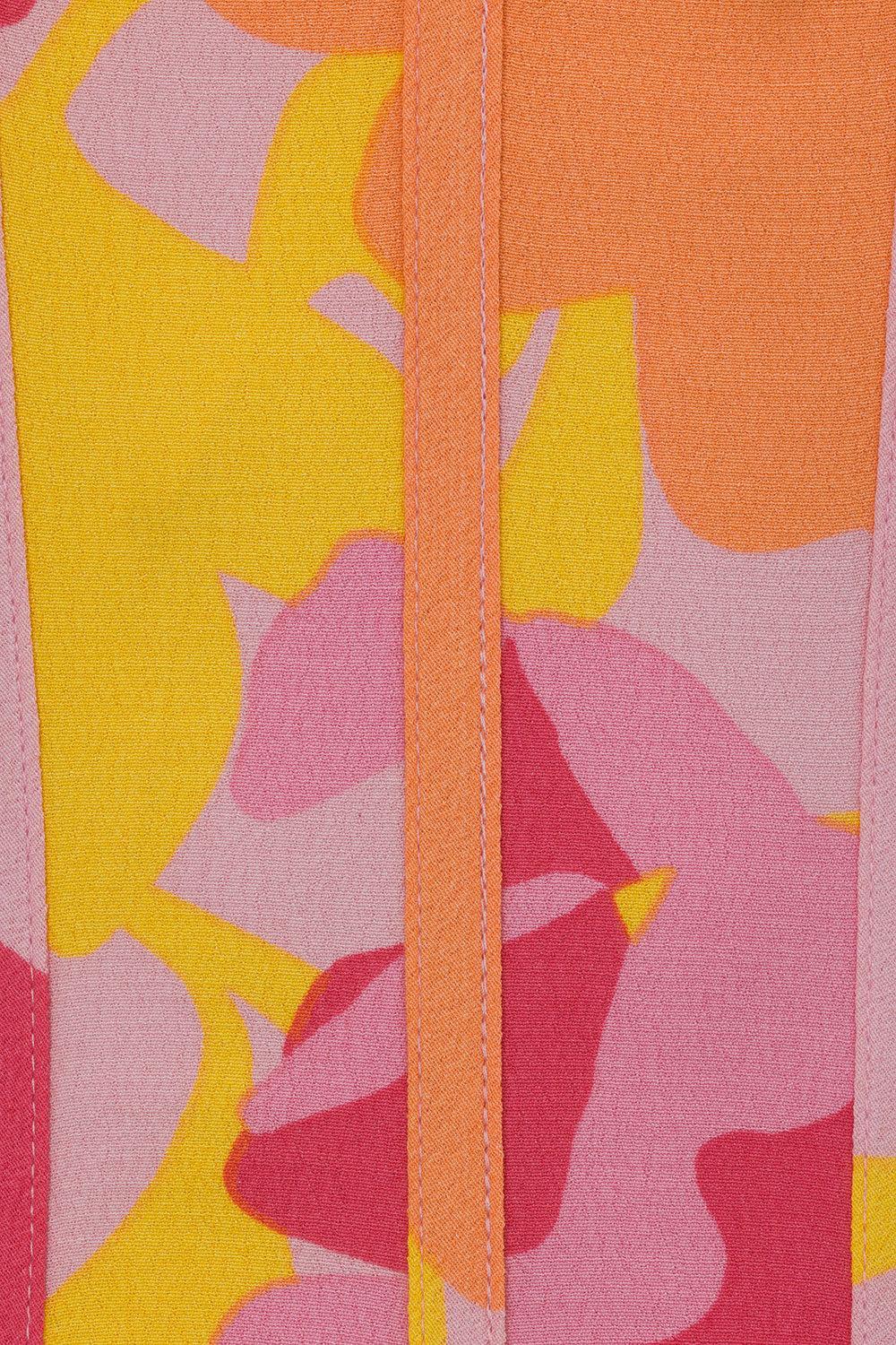 Rhylee Midi Skirt - Nectar Floral Product Image