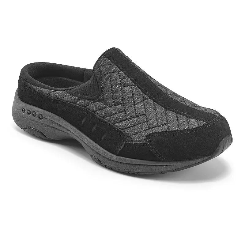 Easy Spirit Traveltime Women's Fashion Mules, Size: 8.5, Black Black Product Image