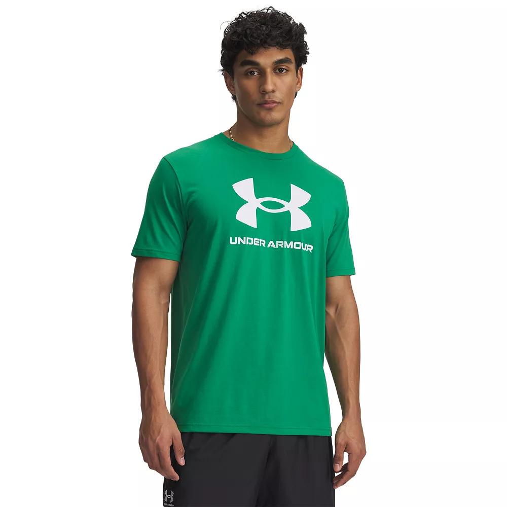 Big & Tall Under Armour Logo Short Sleeve Tee, Men's,  Product Image