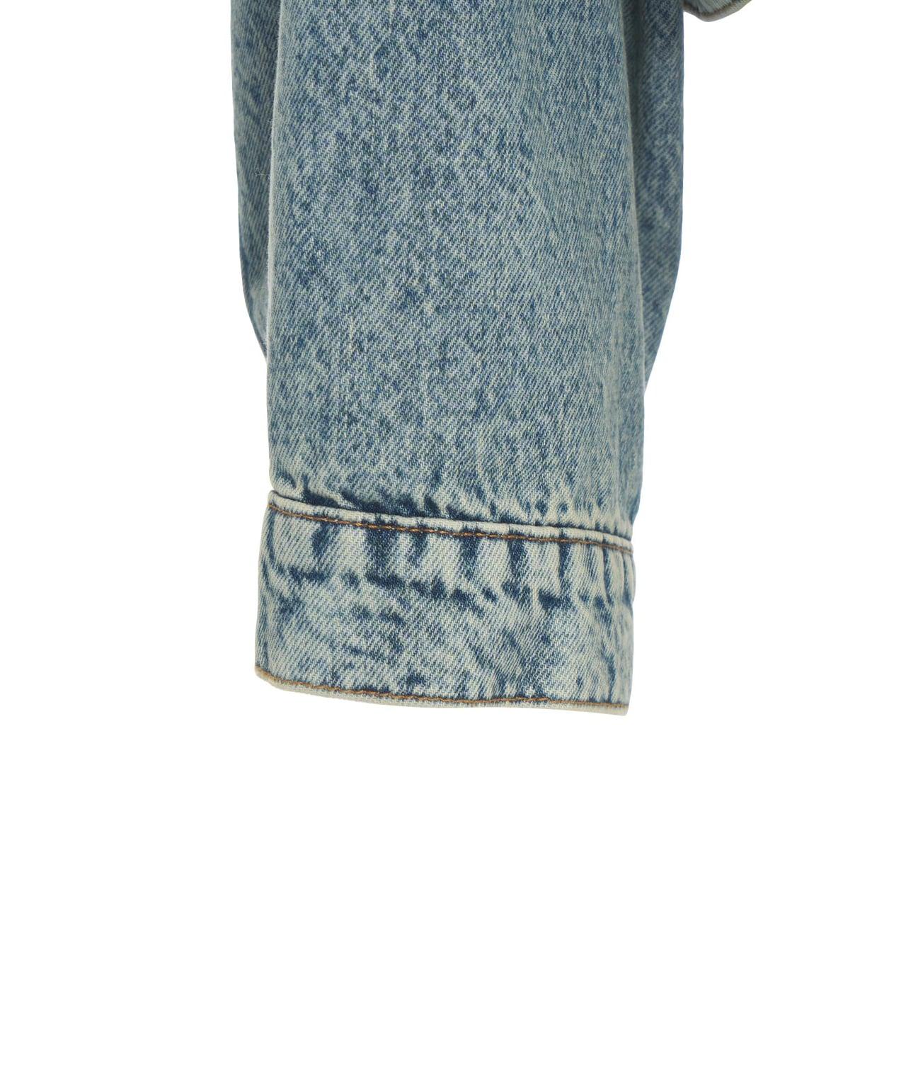 Cropped denim jacket Product Image