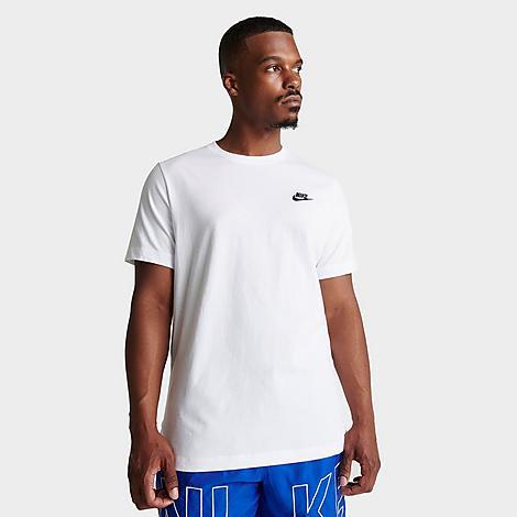 Mens Nike Sportswear Club T-Shirt | AR4997-101 Product Image