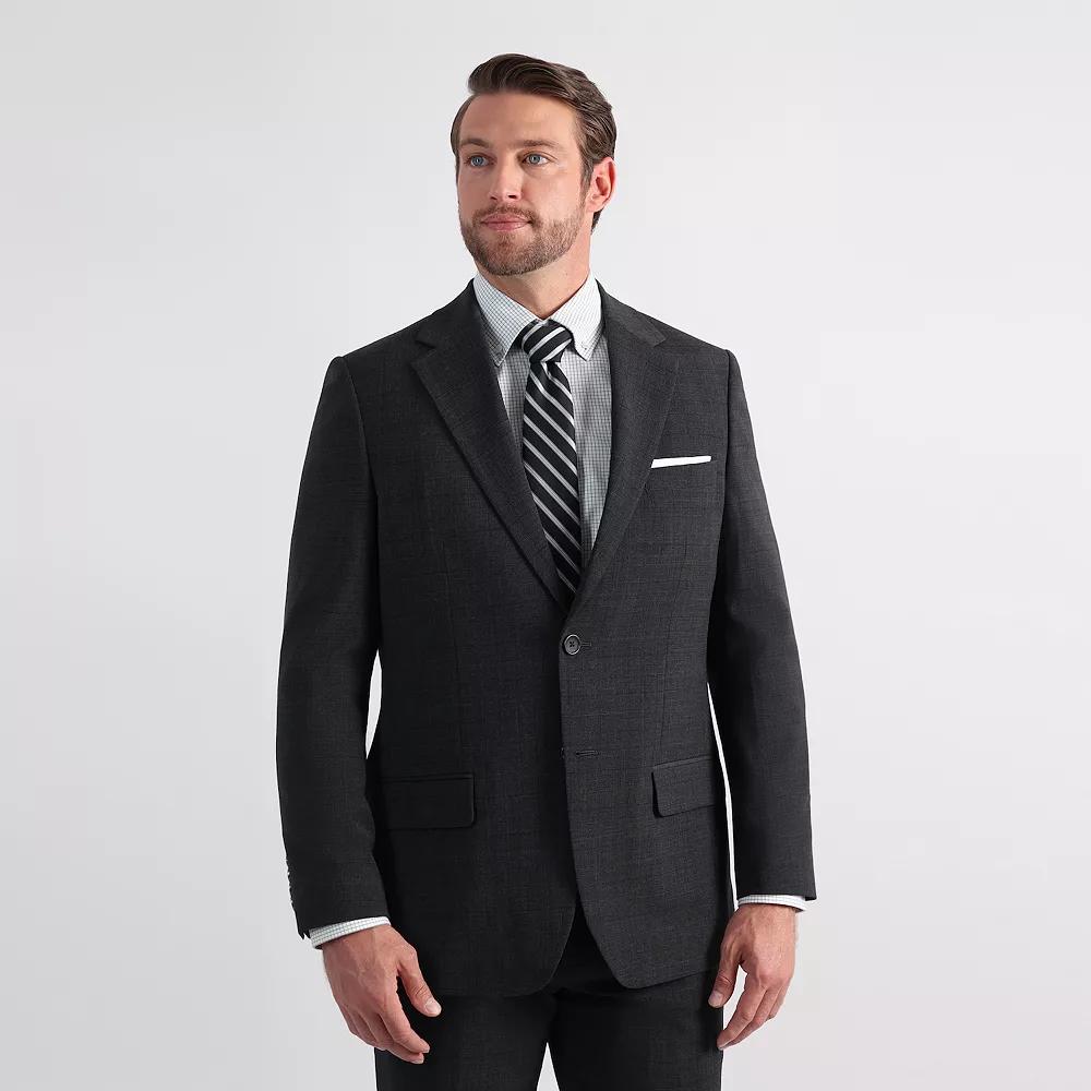 Men's J.M. Haggar™ Wool Windowpane Tailored Fit Suit Separates Jacket,  Product Image