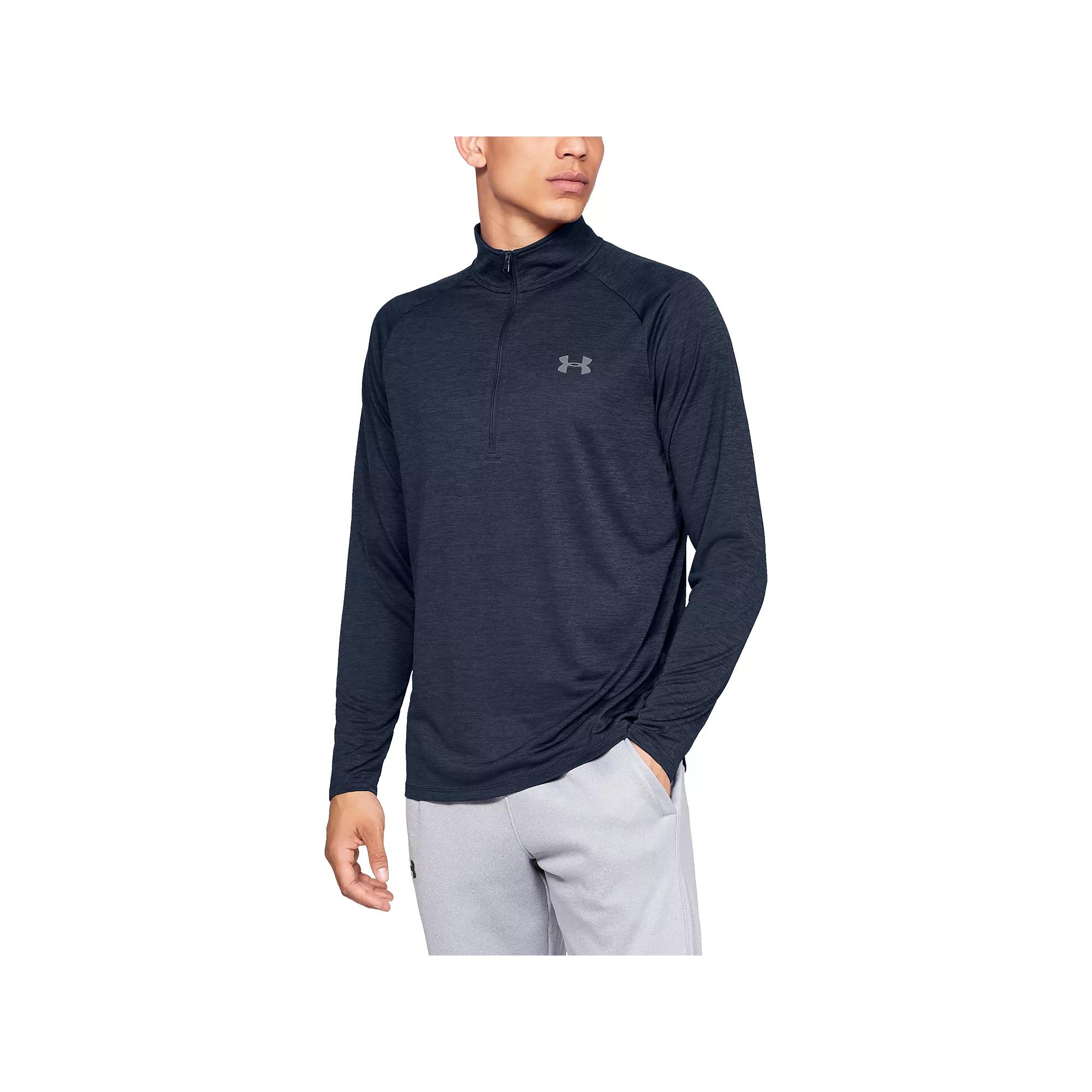 Big & Tall Under Armour Tech 2.0 Half-Zip Top, Men's,  Product Image