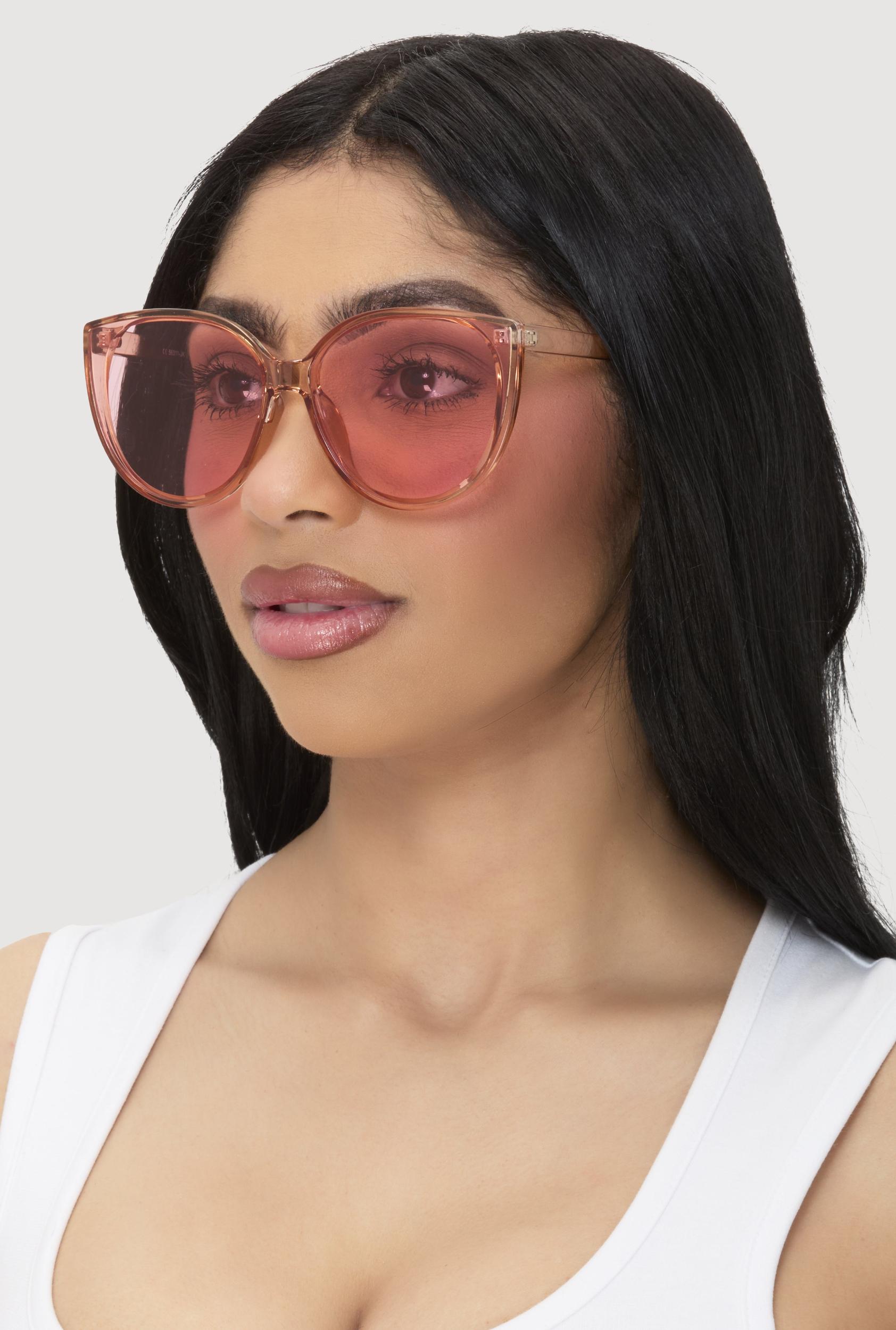 Clear Frame Cat Eye Sunglasses Unisex Product Image
