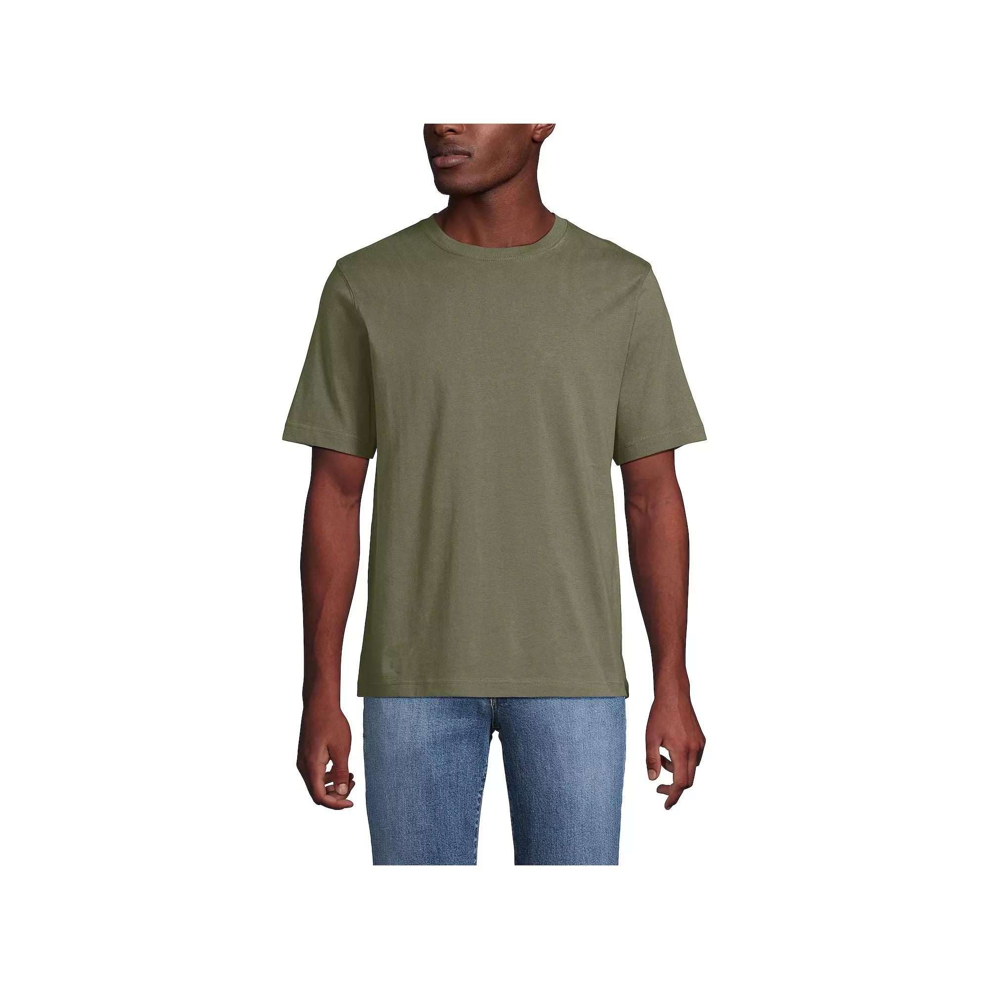 Men's Lands' End Super-T Short Sleeve T-Shirt,  Product Image